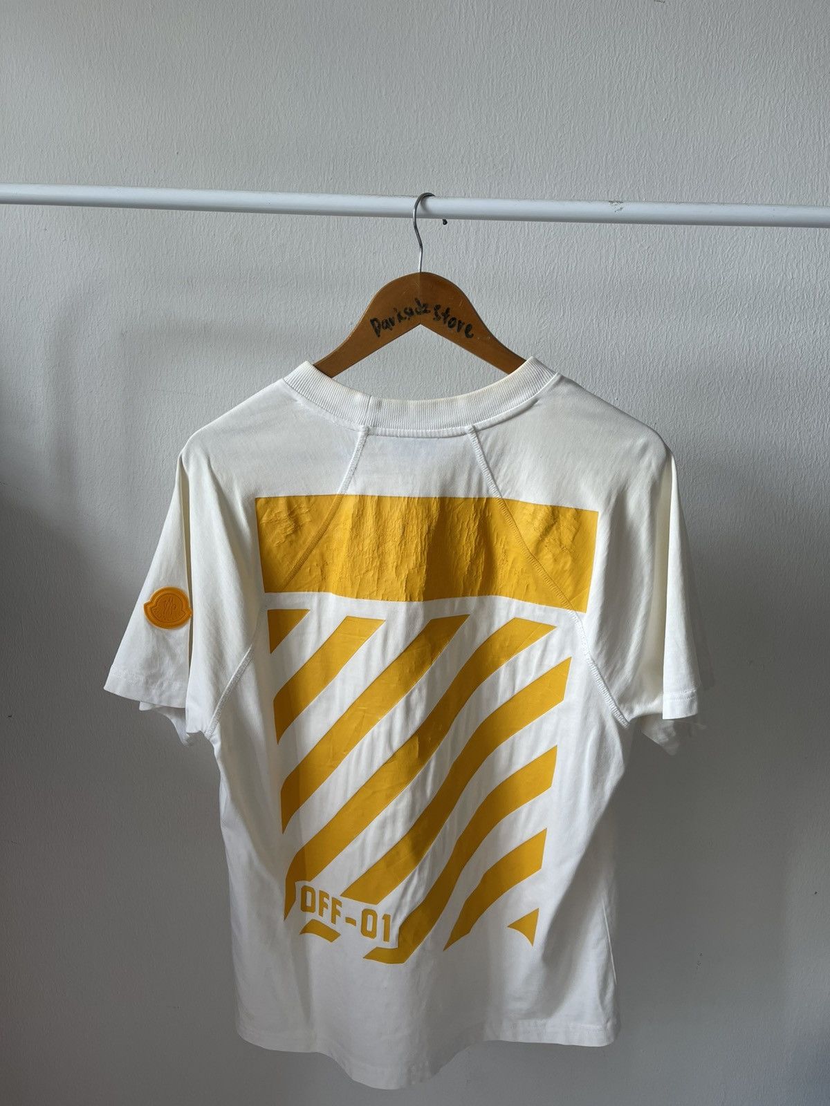 Off White 2000s Moncler X Off White Tee A1 Hoodie, Sweatshirt | FlexRushtees.com