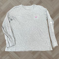 Vines Vineyard Vines Shirt Mens Medium Gray Skiing Winter Long Sleeve Crew Neck Preppy