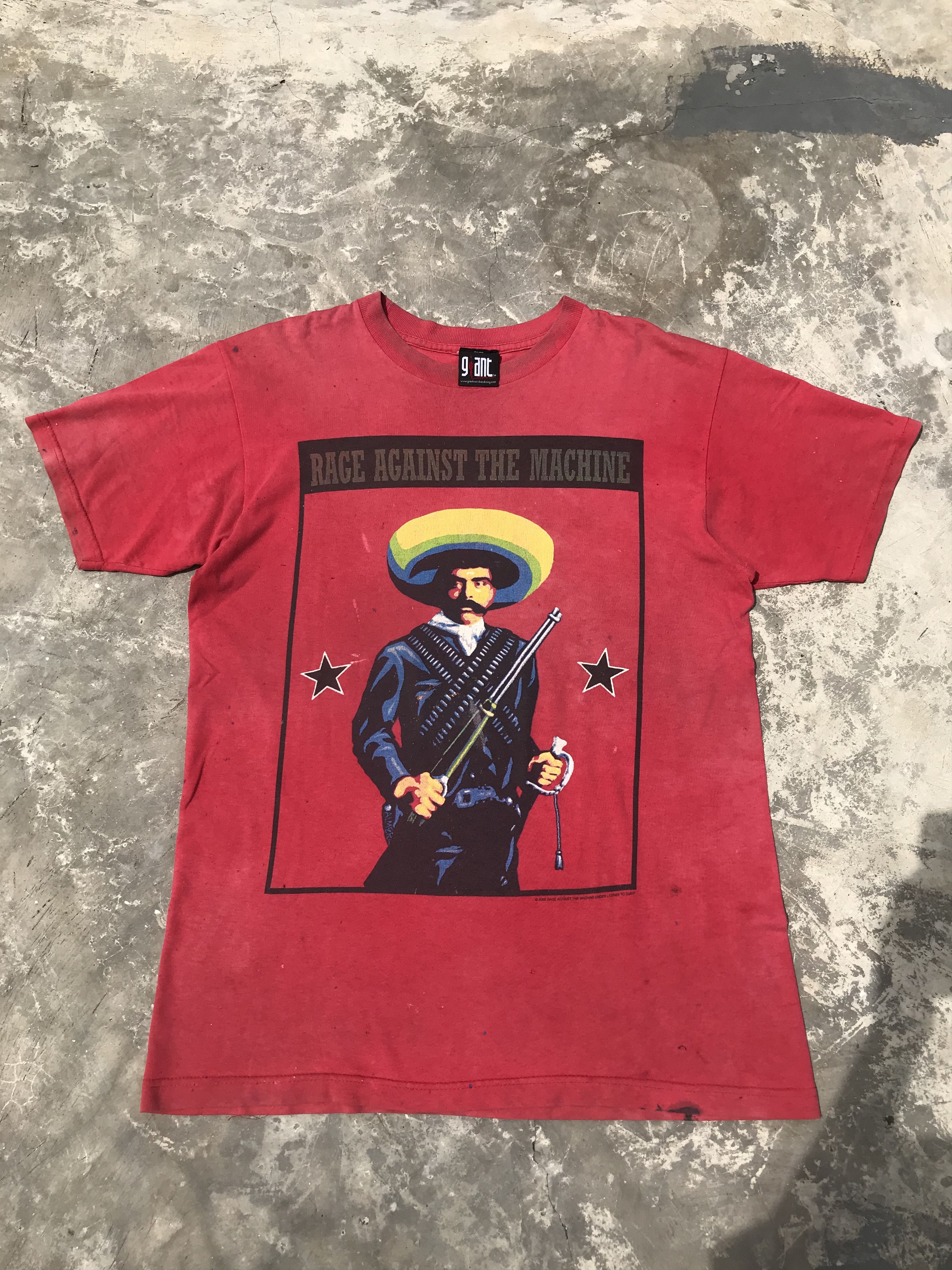 Rage Against The Machine X Vintage Vintage Rage Against The Machine 2000 Emiliano Zapata T-Shirts, Hoodie, Sweatshirt