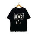 Wcw Nwo Vintage New World Order 4 Life Spellout Tshirt Hoodie, Sweatshirt | FlexRushtees.com