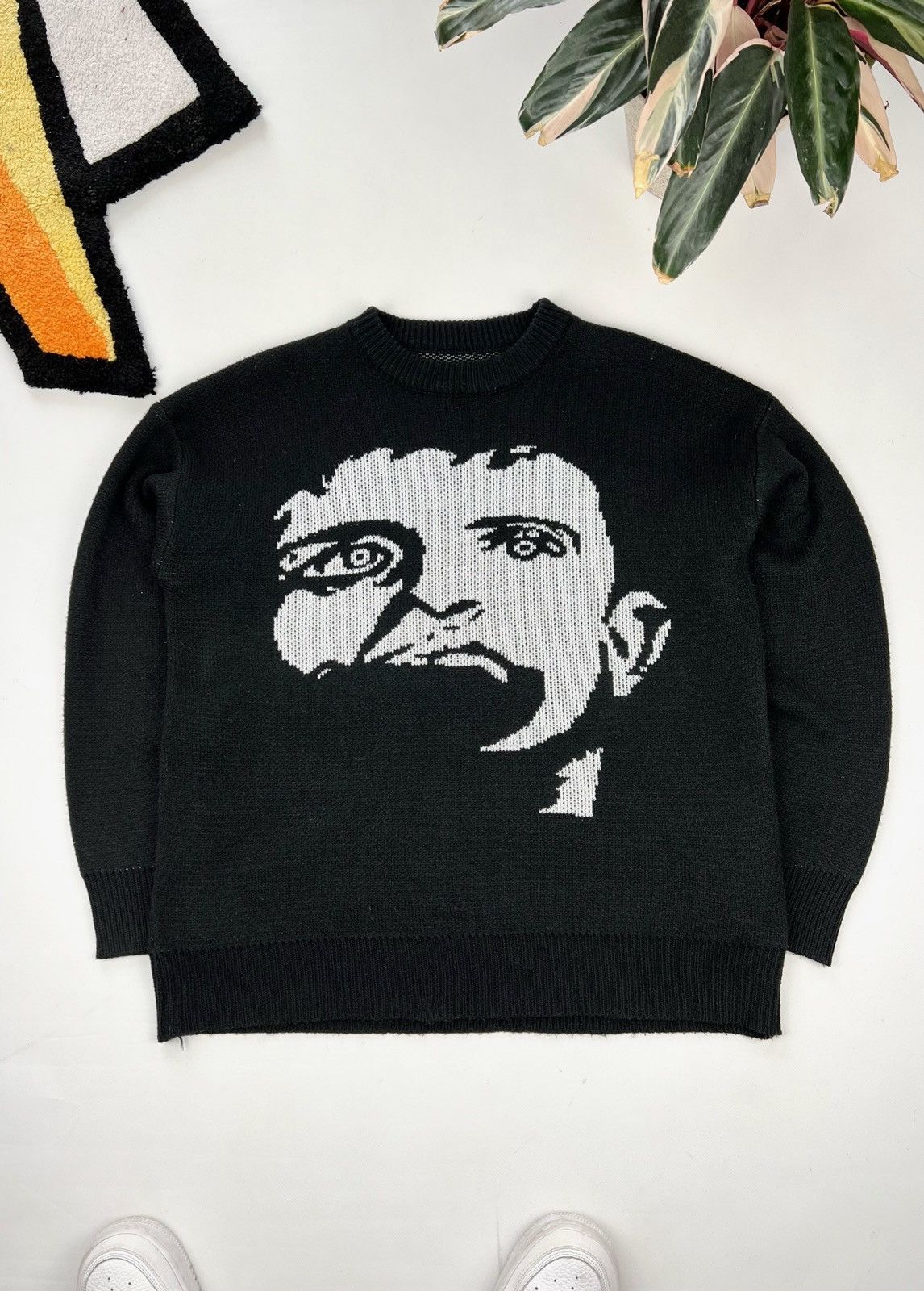 Vintage Ian Curtis Band Joy Division Sweater Unbranded Handmade Rock T-Shirts, Hoodie, Sweatshirt | FlexRushtees.com