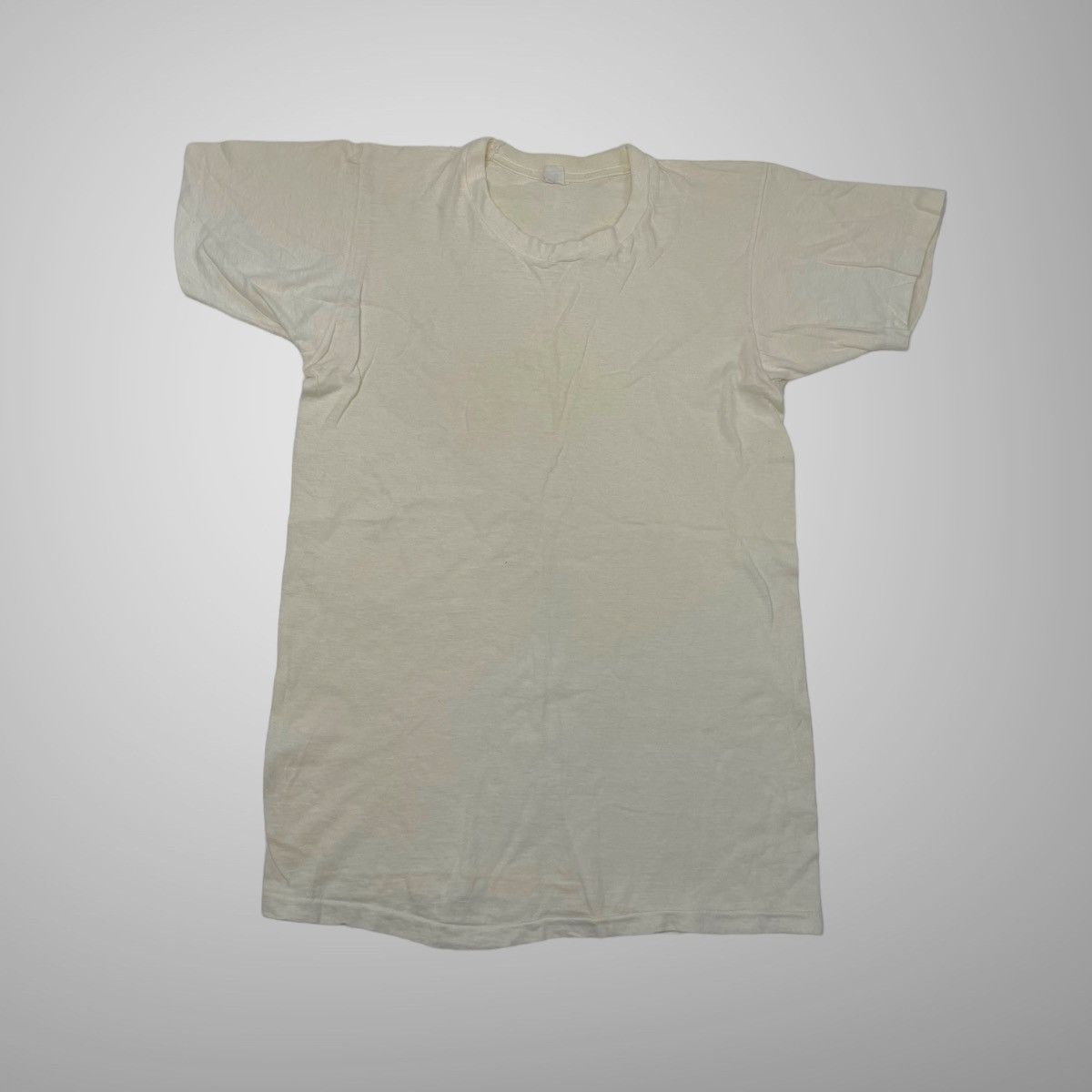 Vintage 1960s Fruit Of The Loom Blank Shirt