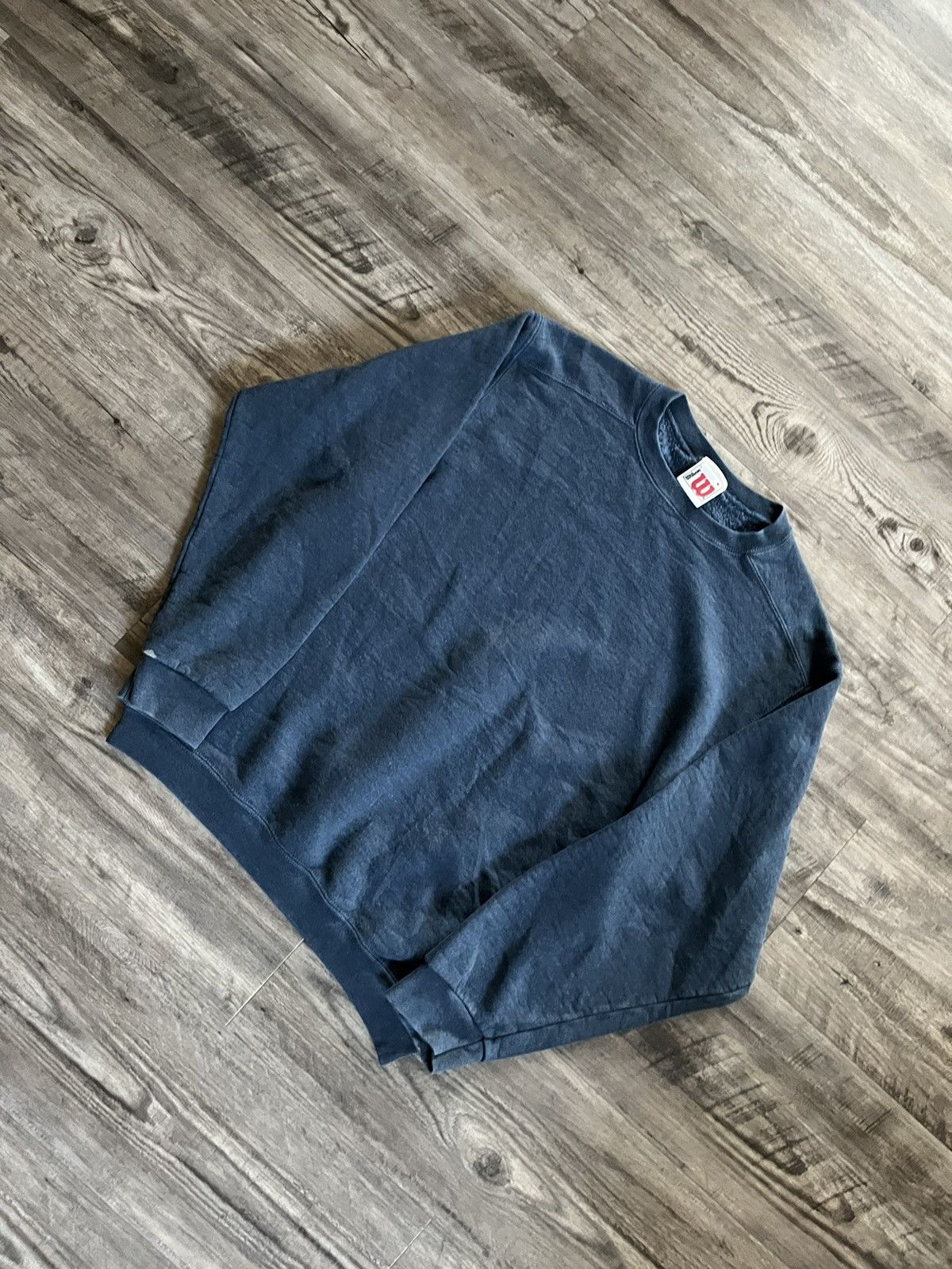Vintage 90s Y2k Wilson Blank Sweatshirt