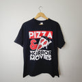 Junk Food Pizza Horror Movies T-Shirts, Hoodie, Sweatshirt | FlexRushtees.com