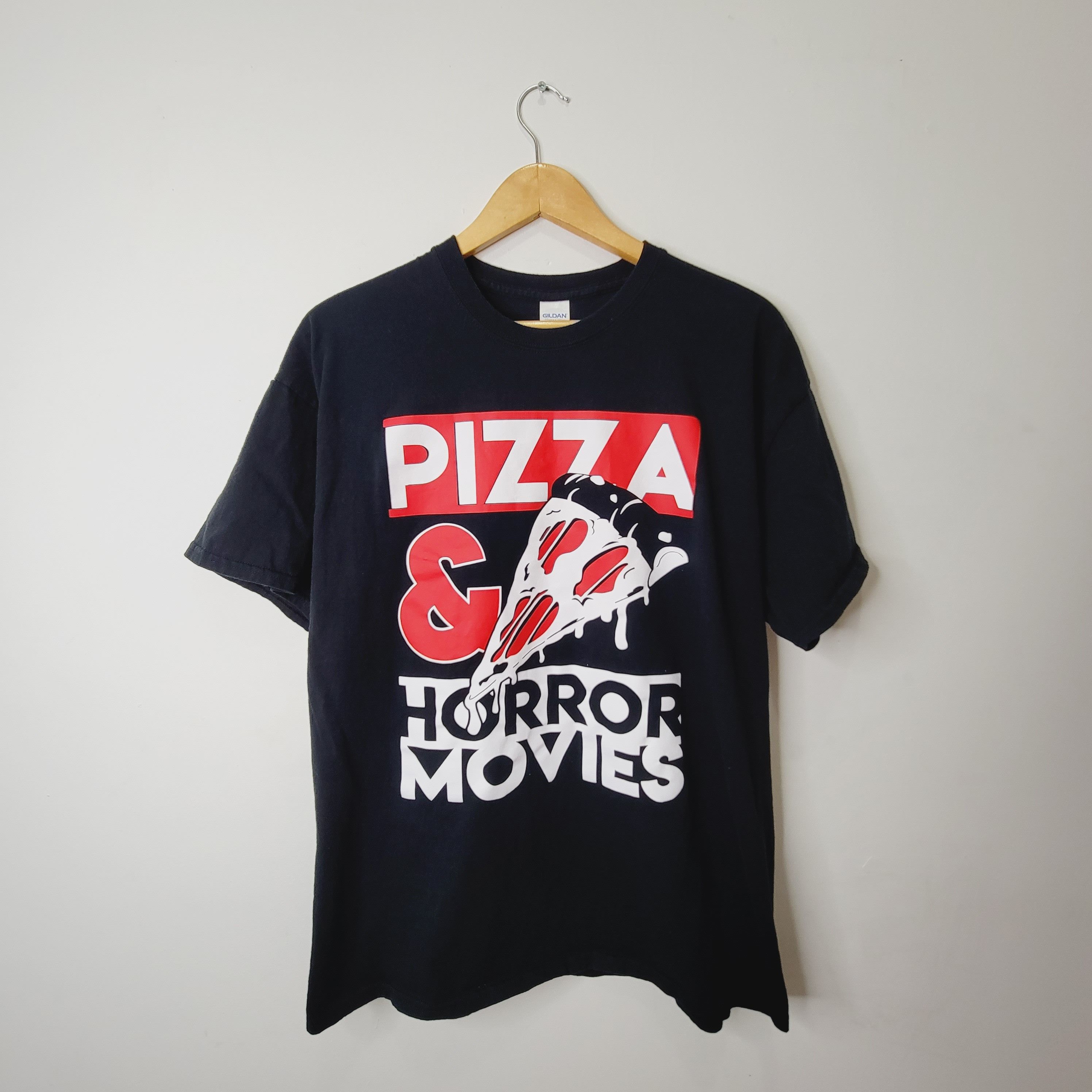Junk Food Pizza Horror Movies T-Shirts, Hoodie, Sweatshirt | FlexRushtees.com