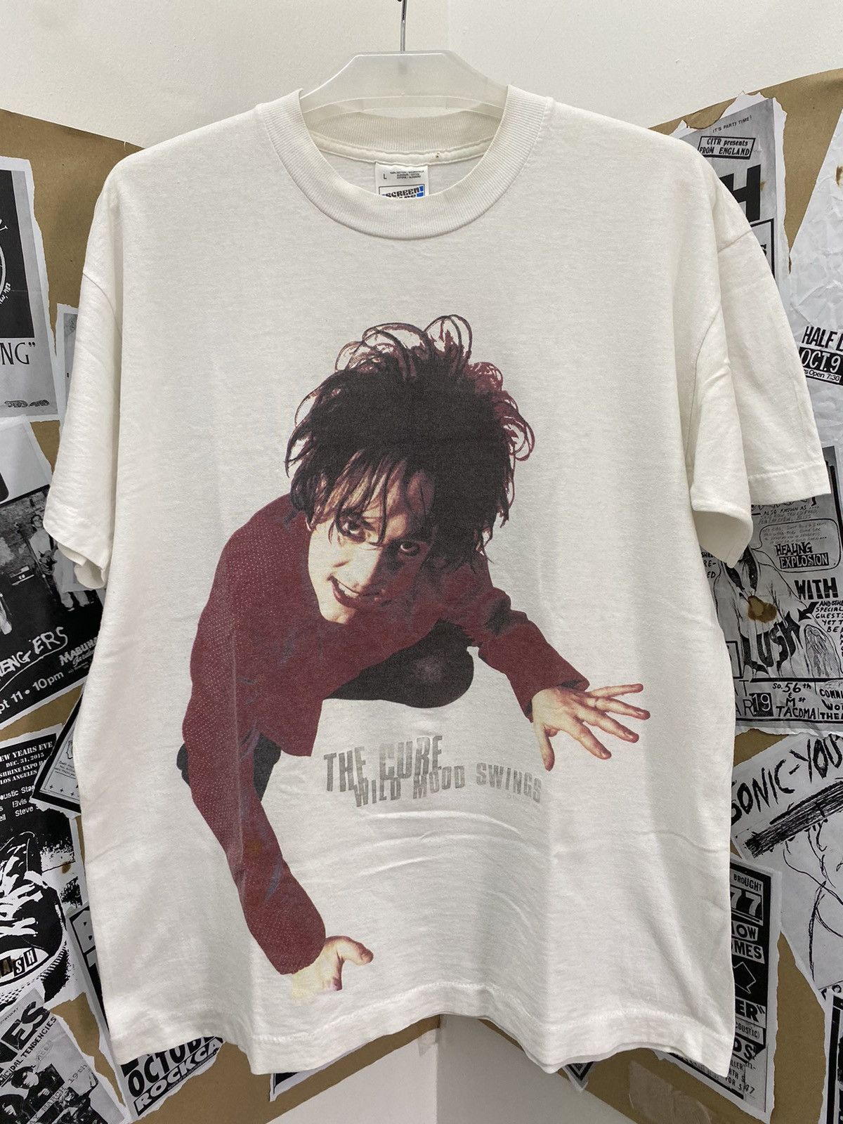 The Cure X Vintage Vintage Rare The Cure Band Shirt Hoodie, Sweatshirt | FlexRushtees.com