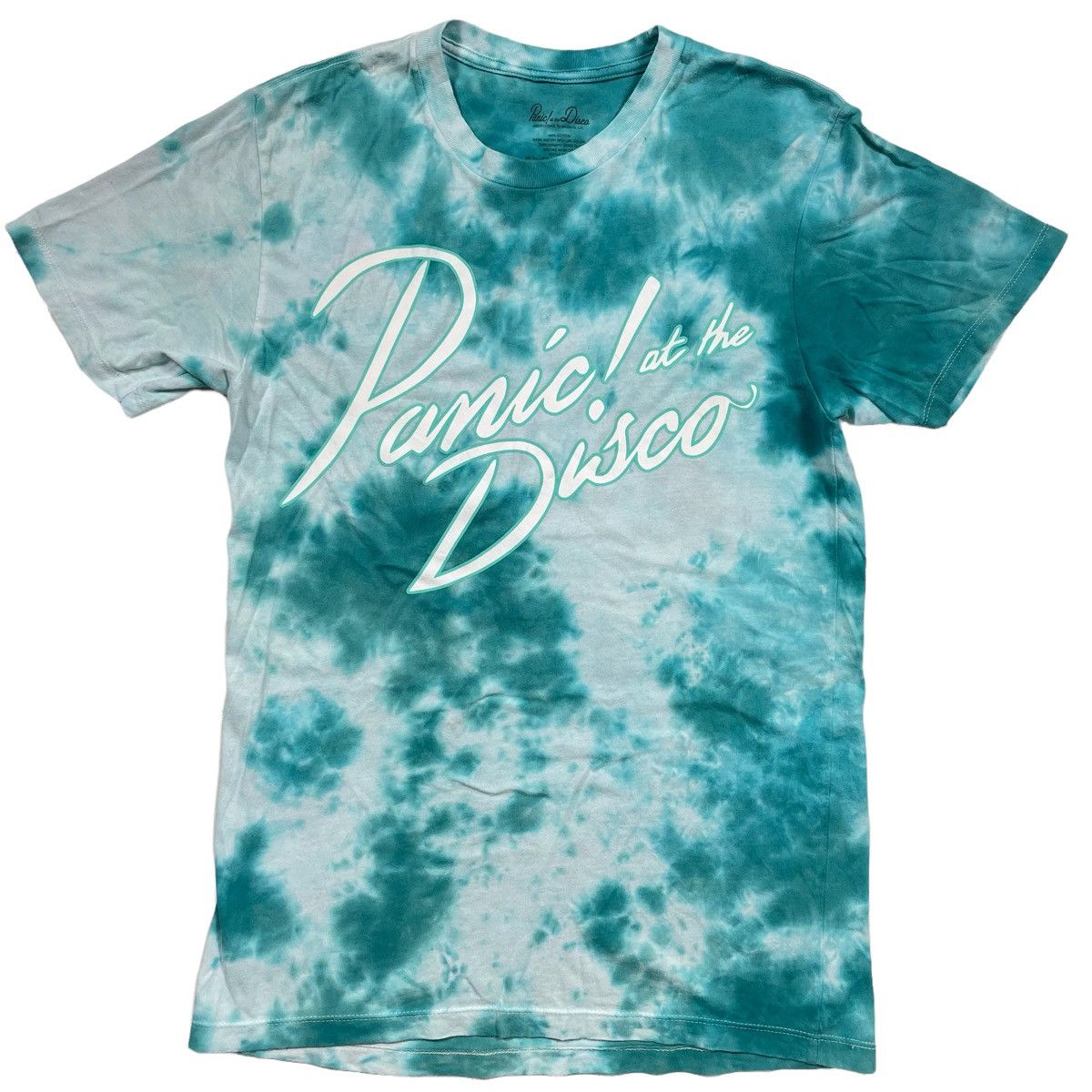 Band Tees Panic At The Disco Tie Dye Turquoise Shirt Hoodie, Sweatshirt | AU16VibeMintTees.com
