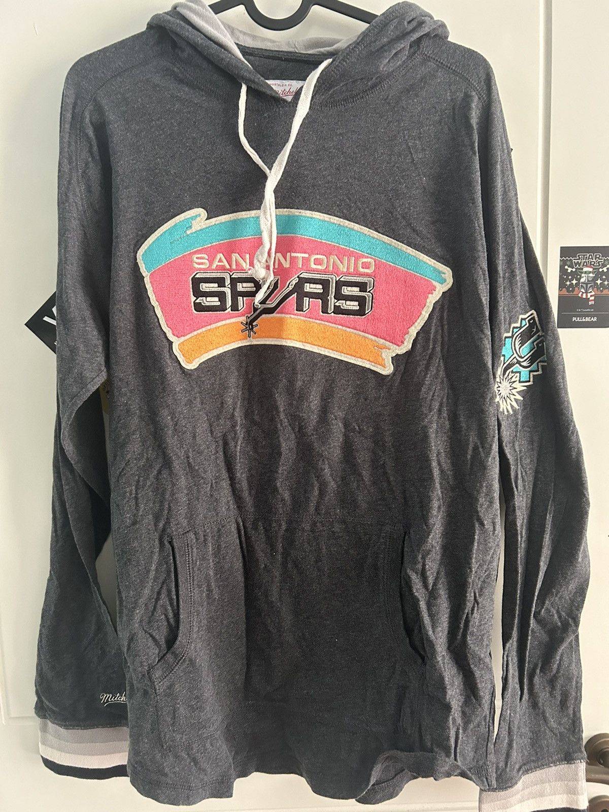 Nba San Antonio Spurs Patchwork Hoodie