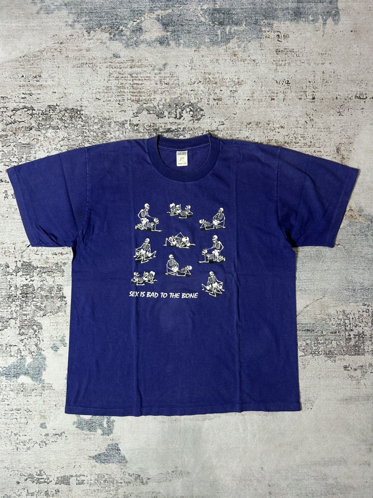 Vintage Sex Is Bad To The Bone Tee Hoodie, Sweatshirt | FlexRushtees.com