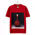 Loewe Red Ceramic Photographic Printed Cotton Round Neck S T-Shirts, Hoodie, Sweatshirt | FlexRushtees.com