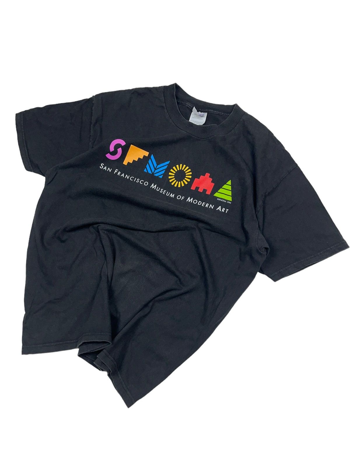 Vintage 1996 San Francisco Museum Of Modern Art T Shirt Hoodie, Sweatshirt | FlexRushtees.com