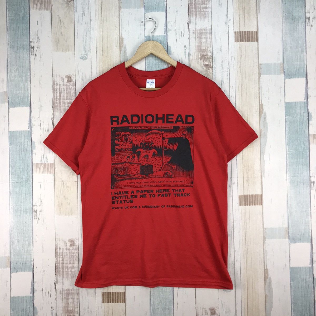 Vintage Radiohead Band Merch Bootlegs Tshirt Hoodie, Sweatshirt | FlexRushtees.com