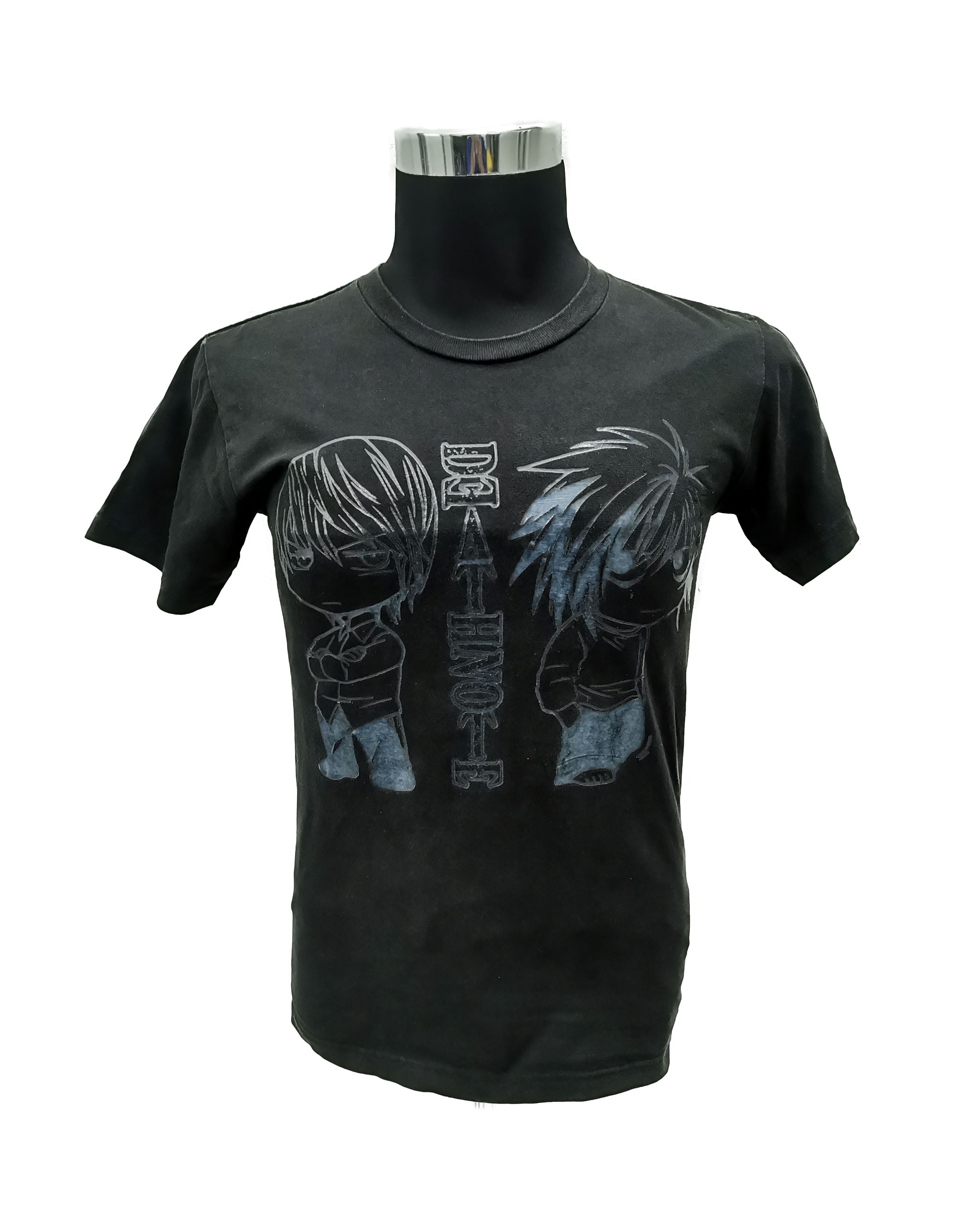 Japanese Brand X Vintage Vintage Death Note Anime T Shirt Sun Faded Evangelion