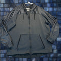 Armour Under Armour Hoodie 2xl Full Zip Fleece Sweatshirt Black Gray Men Men S Sweatshirt Hood