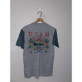 Jerzees Vintage Utah Shirt The Last Best Place Mountain Tee Tee 90s