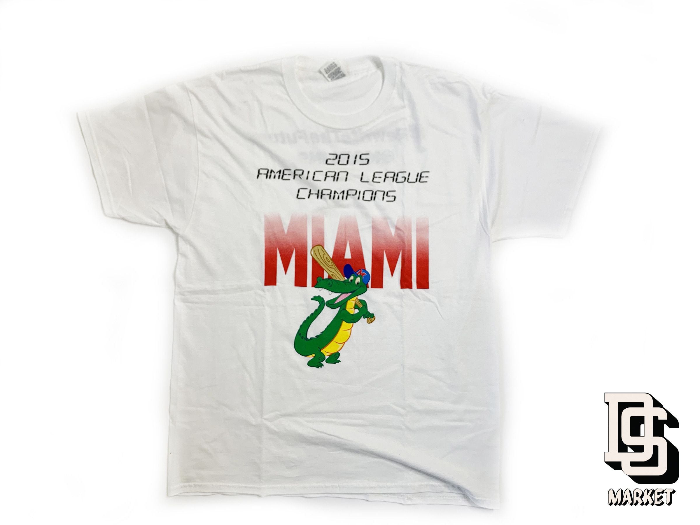 Gildan Back To The Future Miami Marlins Shirt L Mcfly Mag
