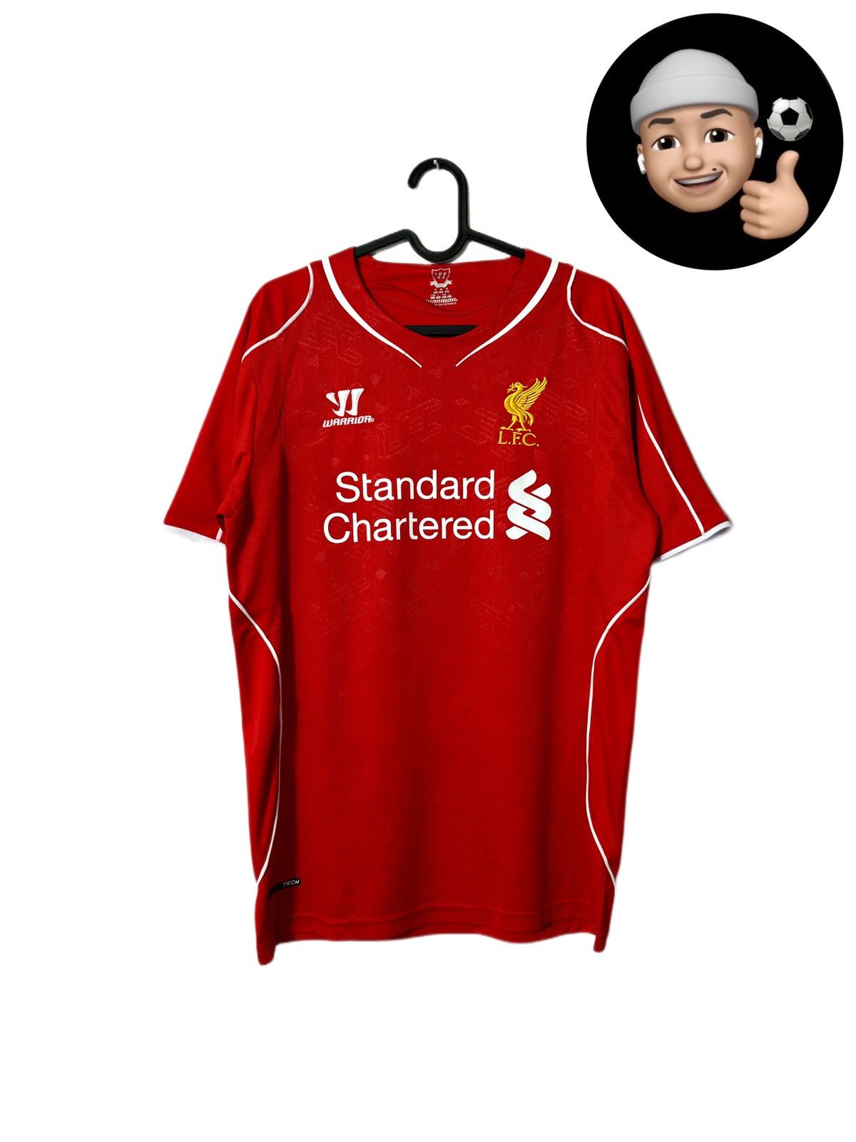 Warrior 2014 2015 Liverpool England Warrior Home Away Soccer Jersey