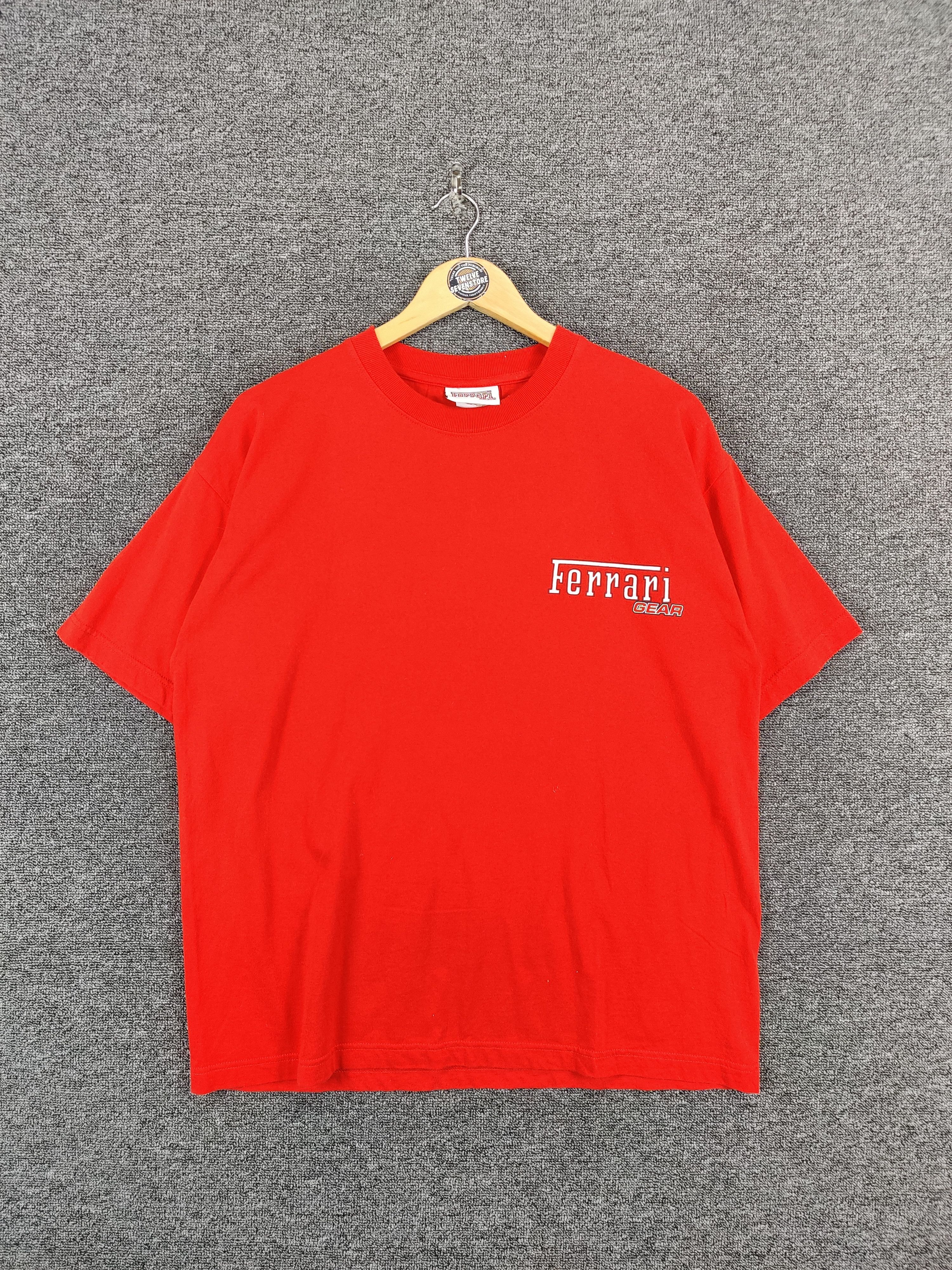 Vintage Ferrari Gear Racing F1 Tees Tshirts Hoodie, Sweatshirt | FlexRushtees.com