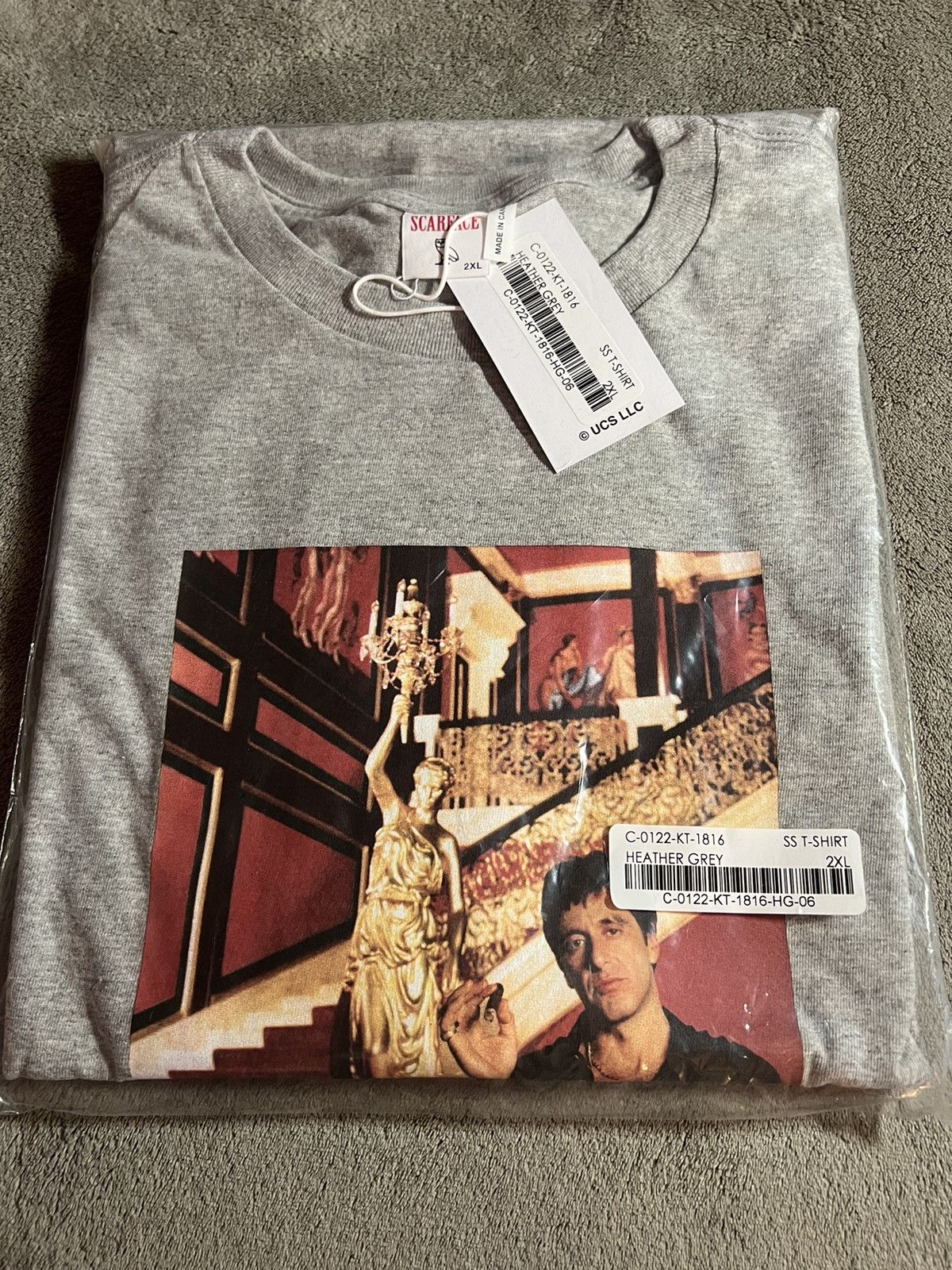 October S Very Own Rare Ovo T Shirt X Scarface Tony Montana Tee Brand New