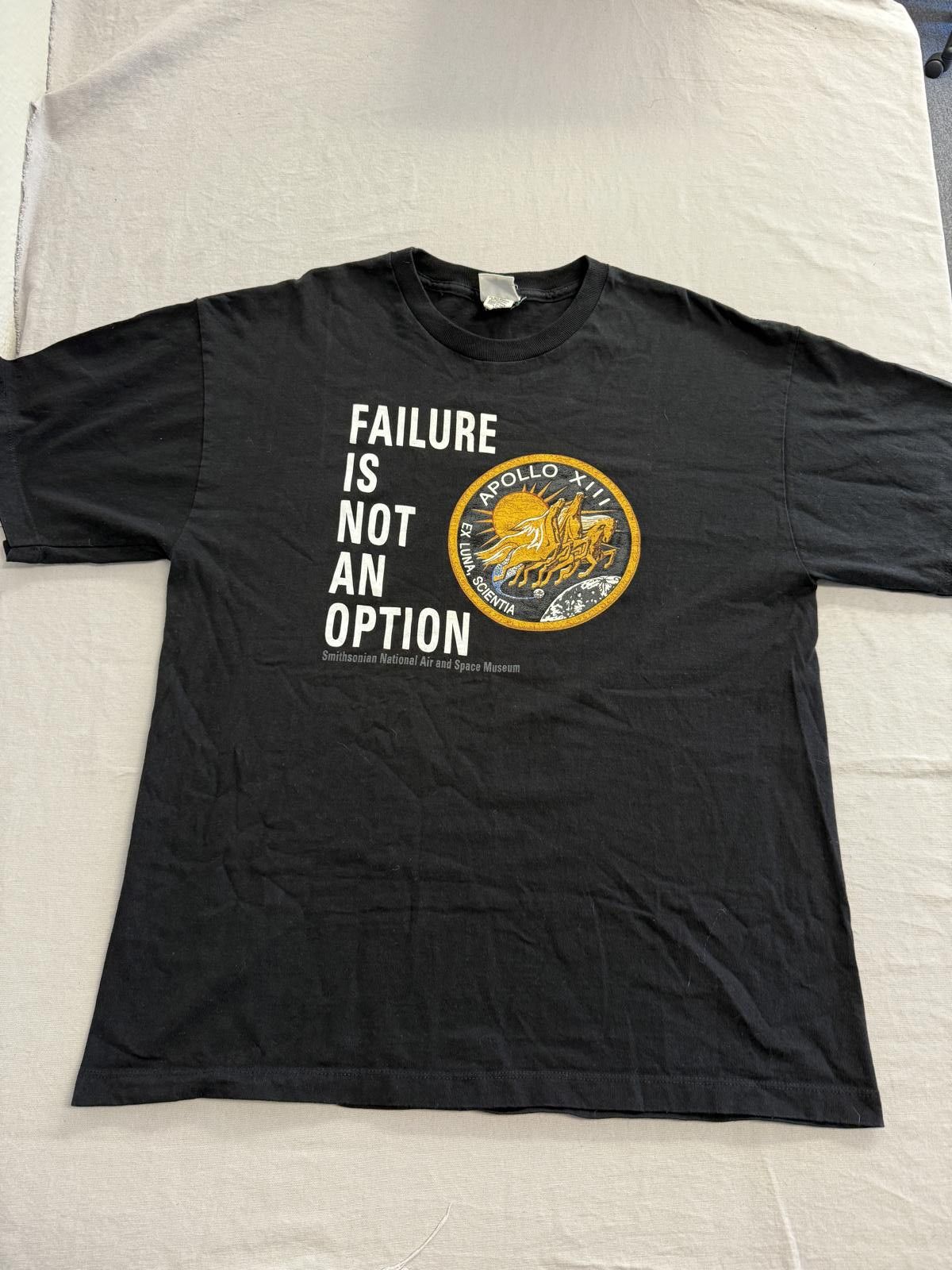 Designer Nasa Apollo 13 T Shirt Smithsonian Museum Tee Made In Usa Xl