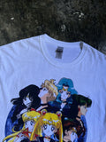 Japanese Brand Sailormoon White Tee