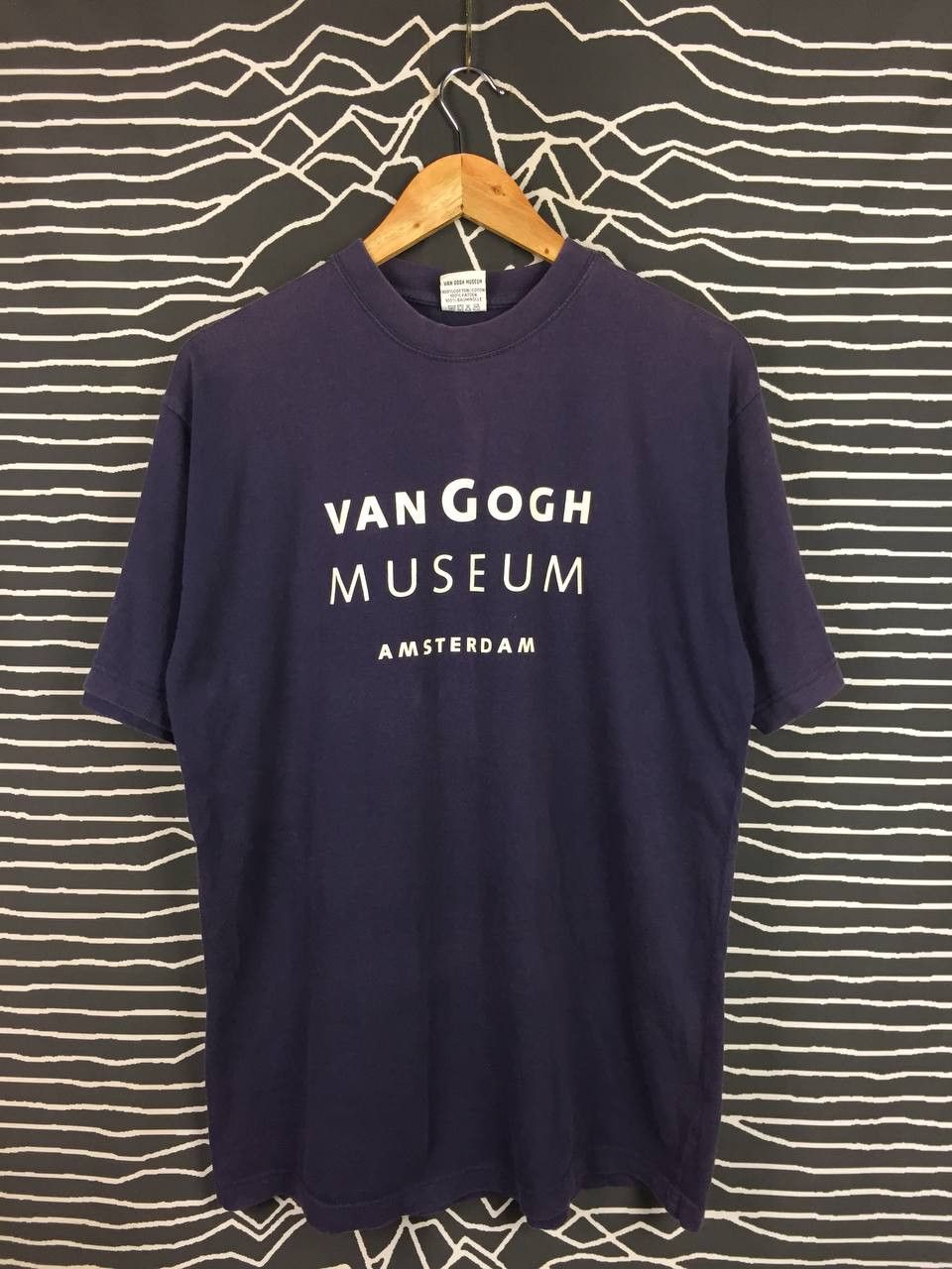 Vintage Vincent Van Gogh Museum Amsterdam Art Tee Hoodie, Sweatshirt | FlexRushtees.com