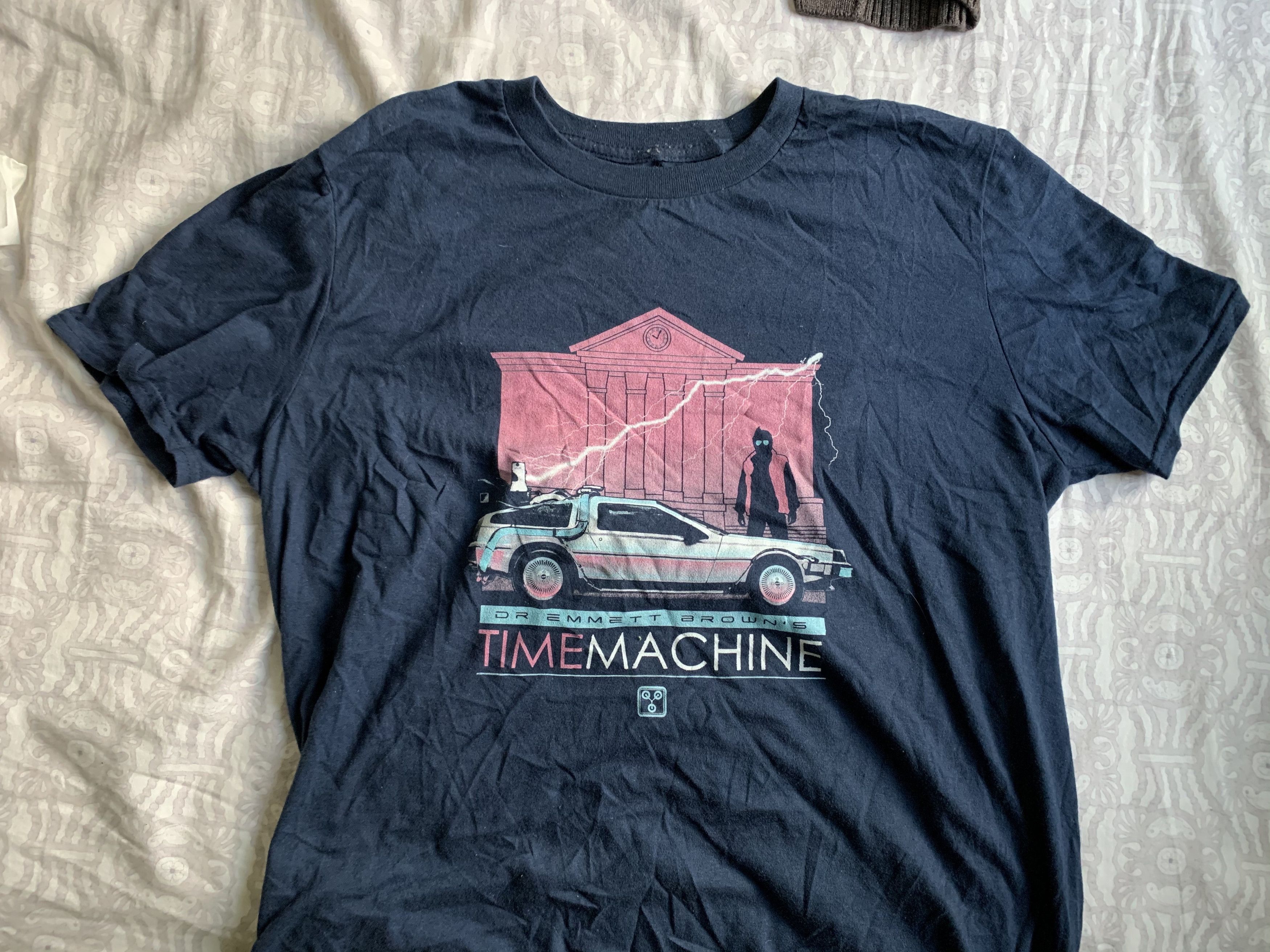 Threadless Back To The Future Graphic Tee Shirt Medium