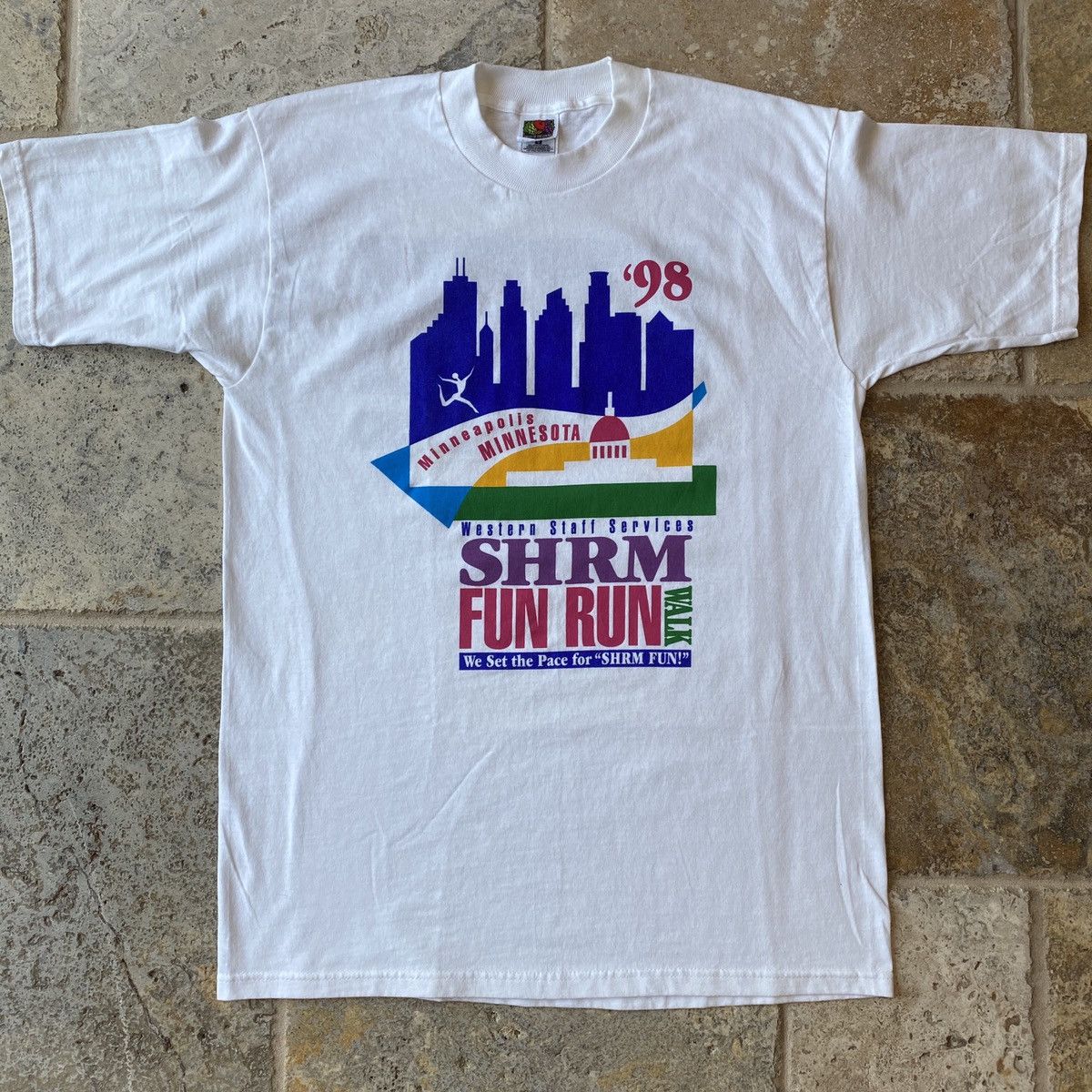 Vintage 1998 Shrm Minneapolis Fun Run 90s 5k Marathon Staff T-Shirts, Hoodie, Sweatshirt | FlexRushtees.com