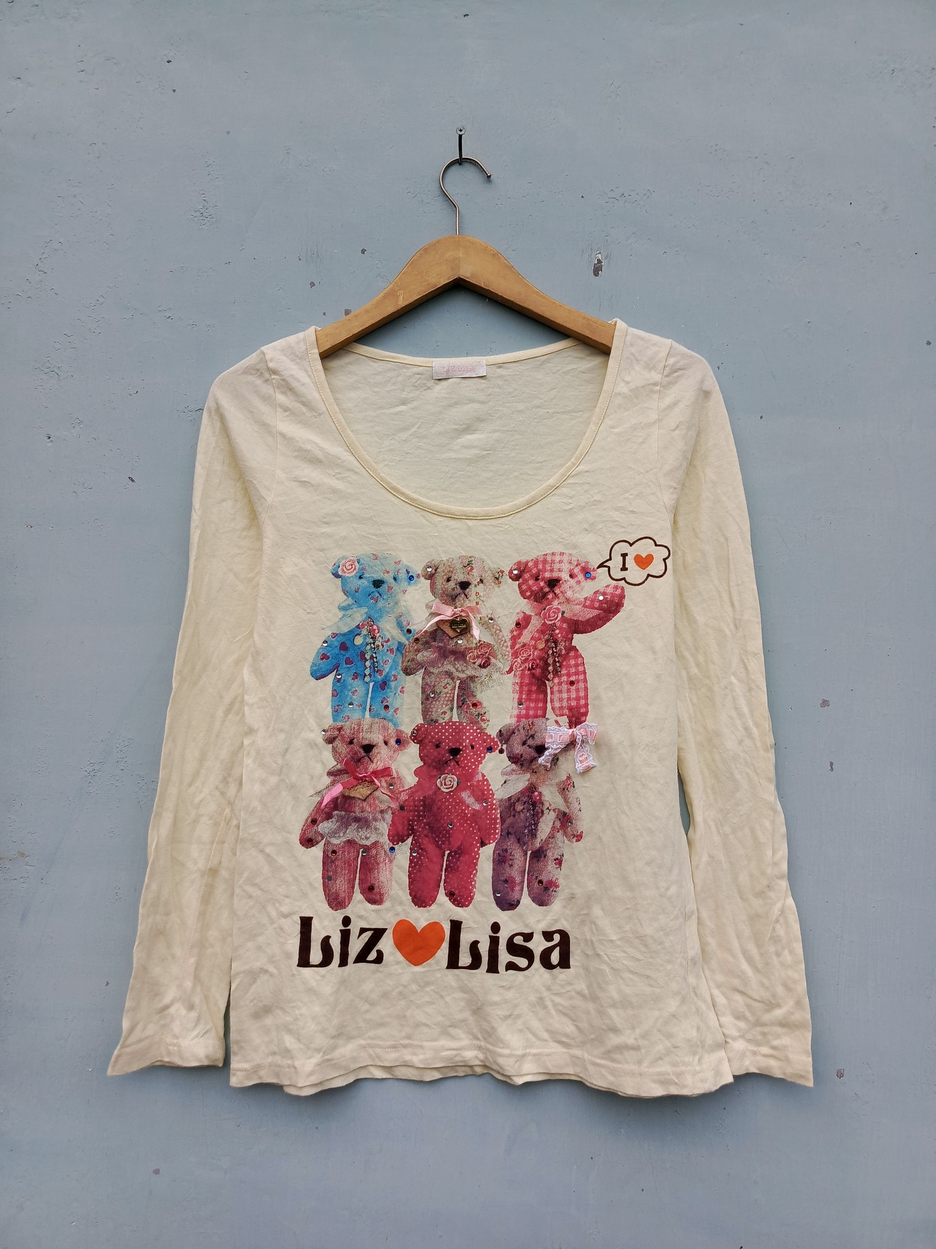 Lisa Liz Lisa I Love Teddy Bear T-Shirts, Hoodie, Sweatshirt | FlexRushtees.com
