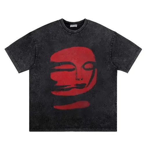 Itou Red Phantoms Printed Vintage Oversized T Shirt Hoodie, Sweatshirt | FlexRushtees.com