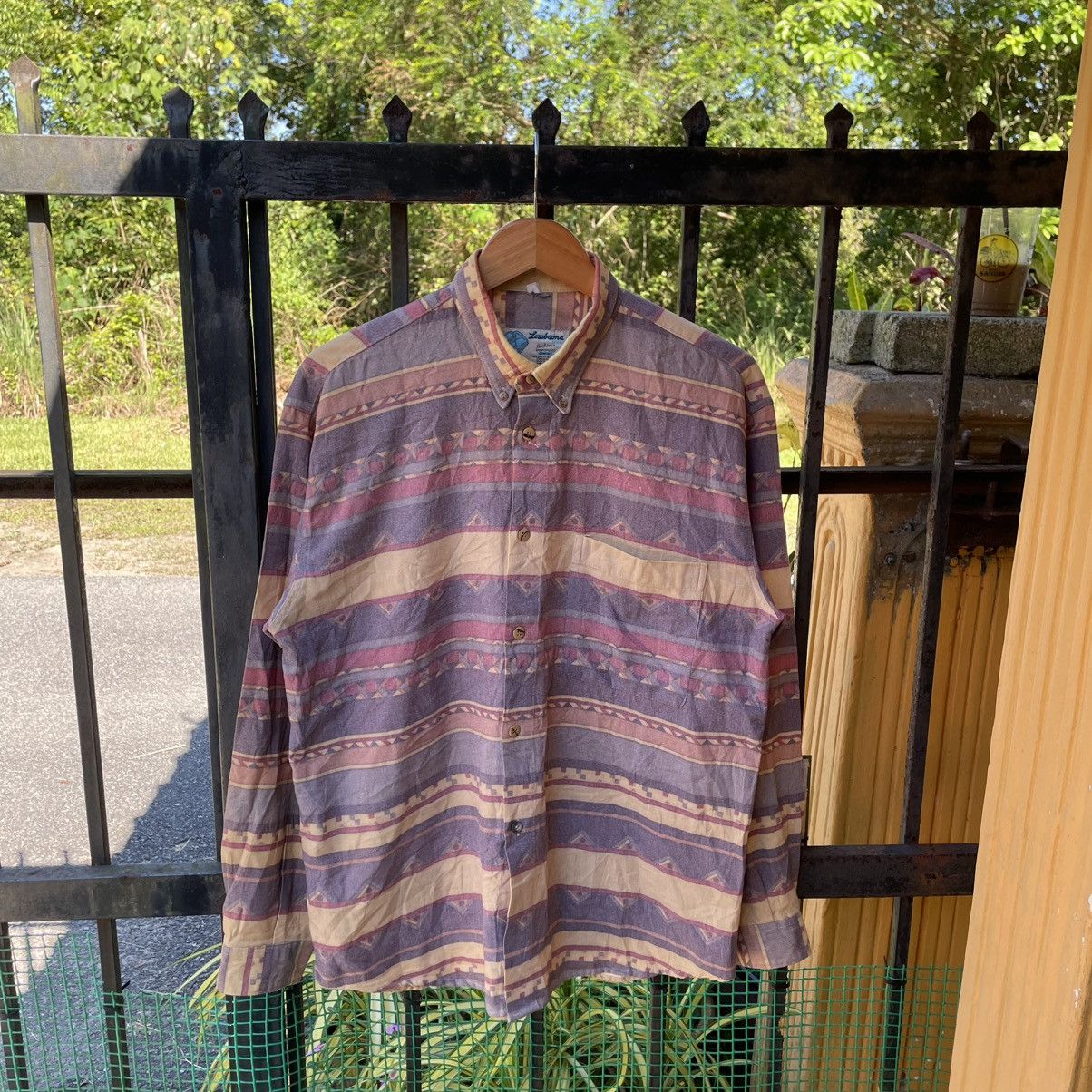Vintage 80s Retro Nostalgic Modern Style Navajo Shirts