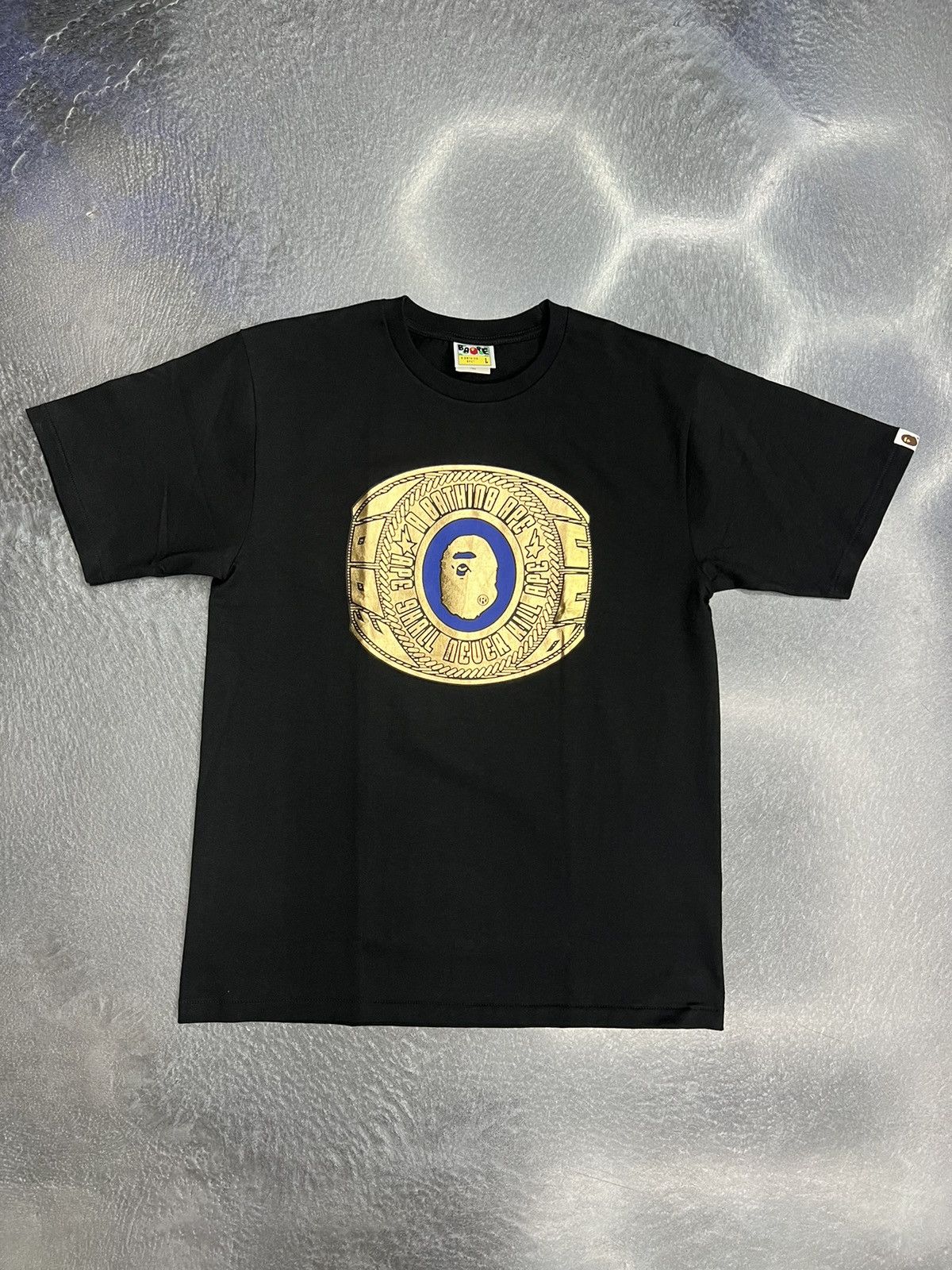 Bape Foil College Ring T Shirt 3xl Hoodie, Sweatshirt | FlexRushtees.com