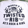 Vintage Bella Canvas Kansas City Bbq Graphic T Shirt Medium White Rock Food Mens Hoodie, Sweatshirt | FlexRushtees.com