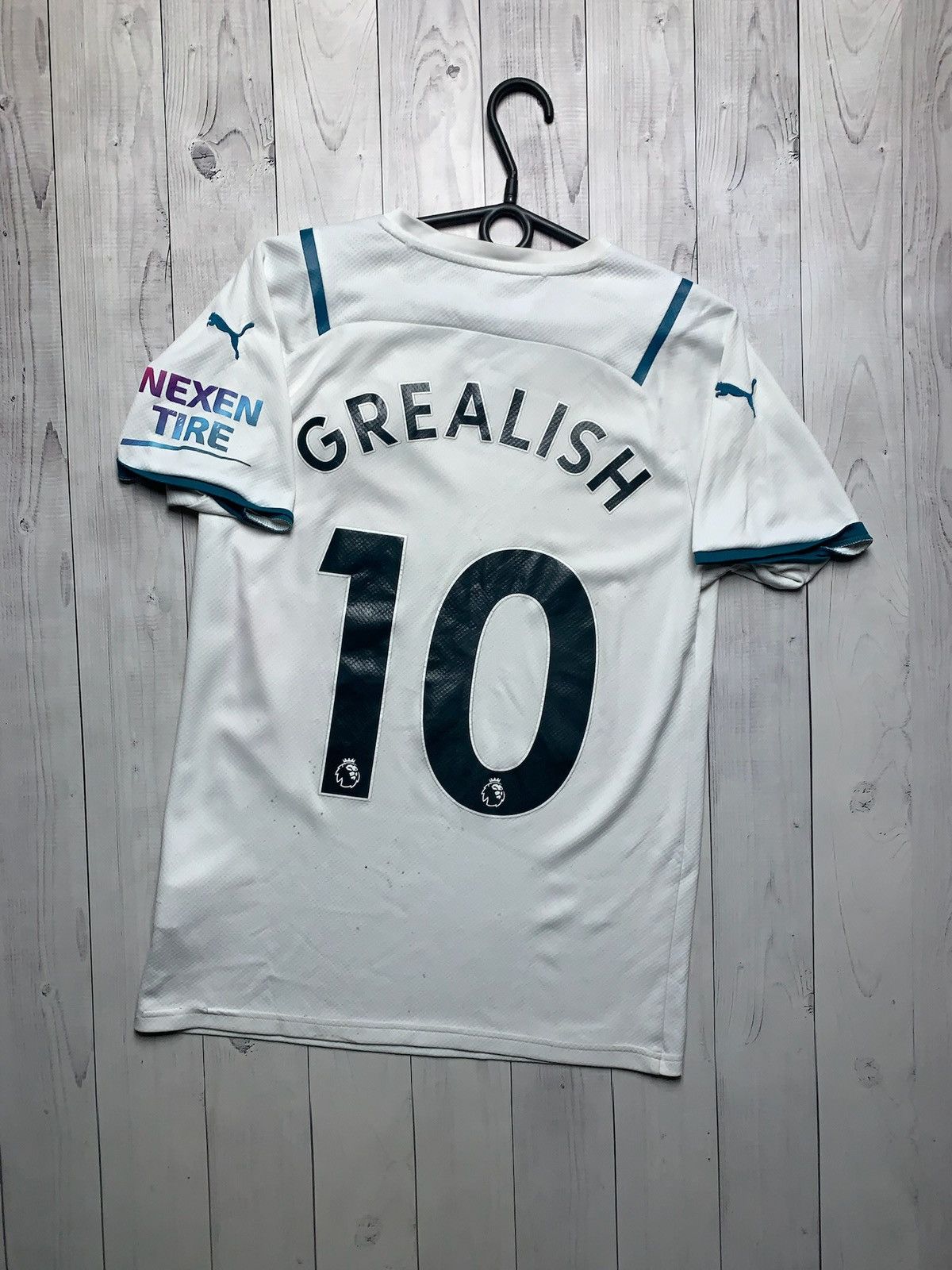 Vintage Manchester City Soccer Jersey 10 Grealish S