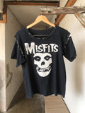 Rare Vintage Misfits Bondage Punk Distressed Tshirt Hoodie, Sweatshirt | FlexRushtees.com