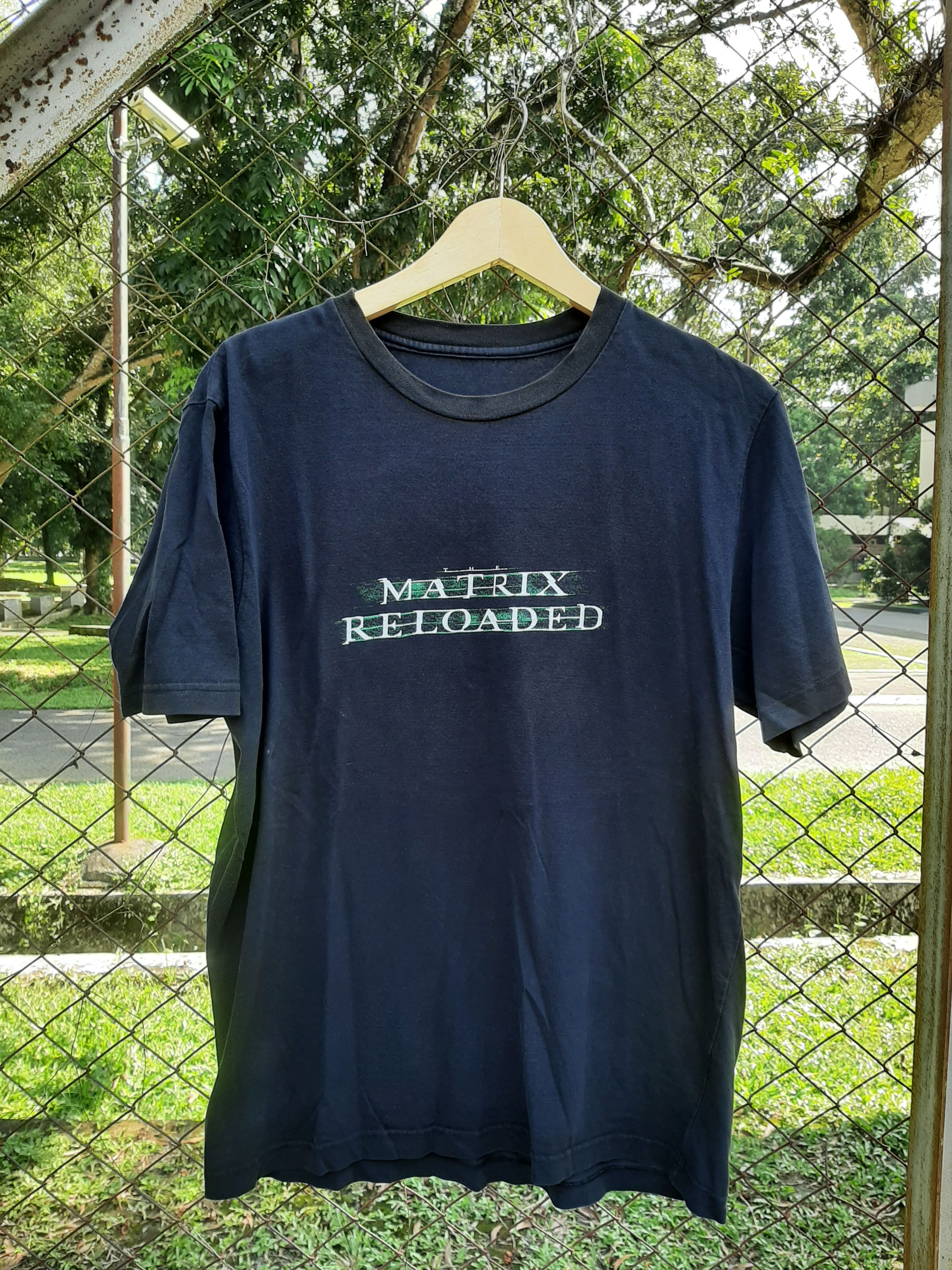 Vintage The Matrix Reloaded Promo Movie Tee L