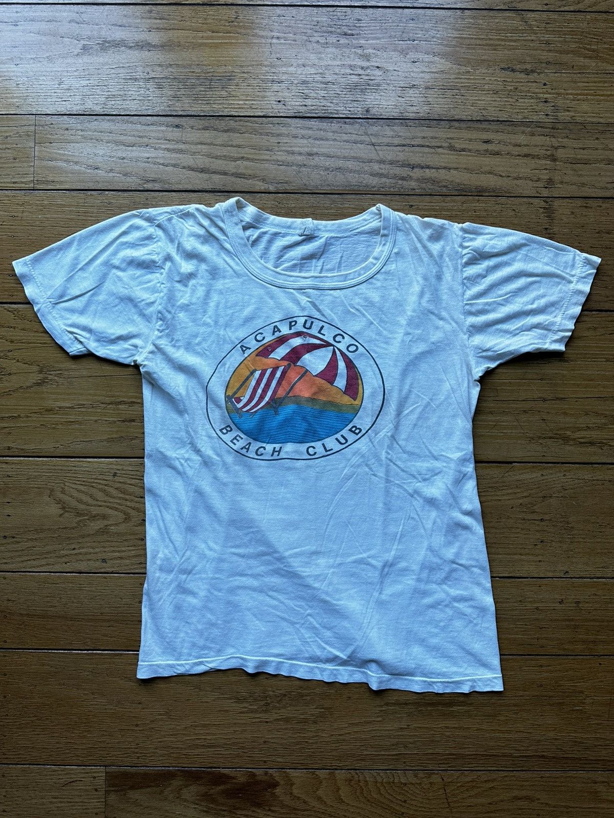 Vintage 70s Acapulco Beach Club Tee
