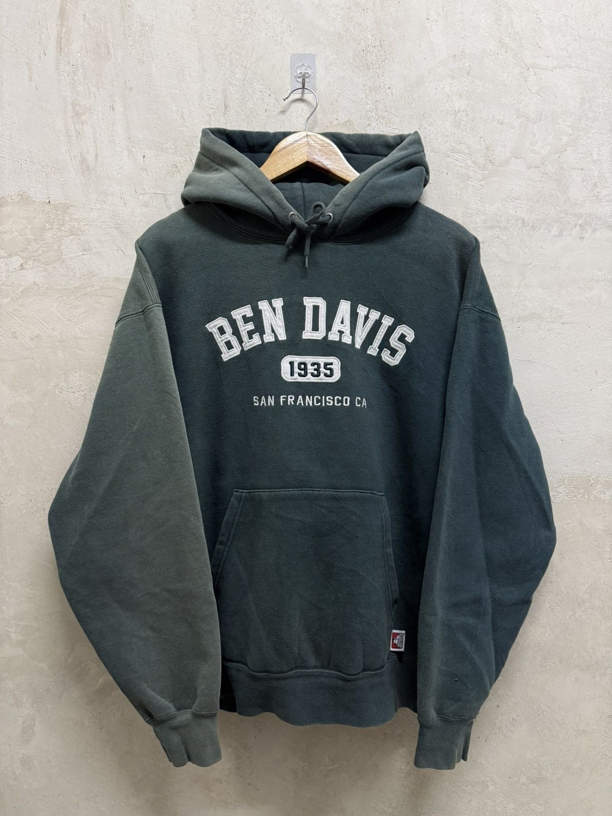 Davis 2000s Ben Davis Kanye West Sun Faded Hoodie