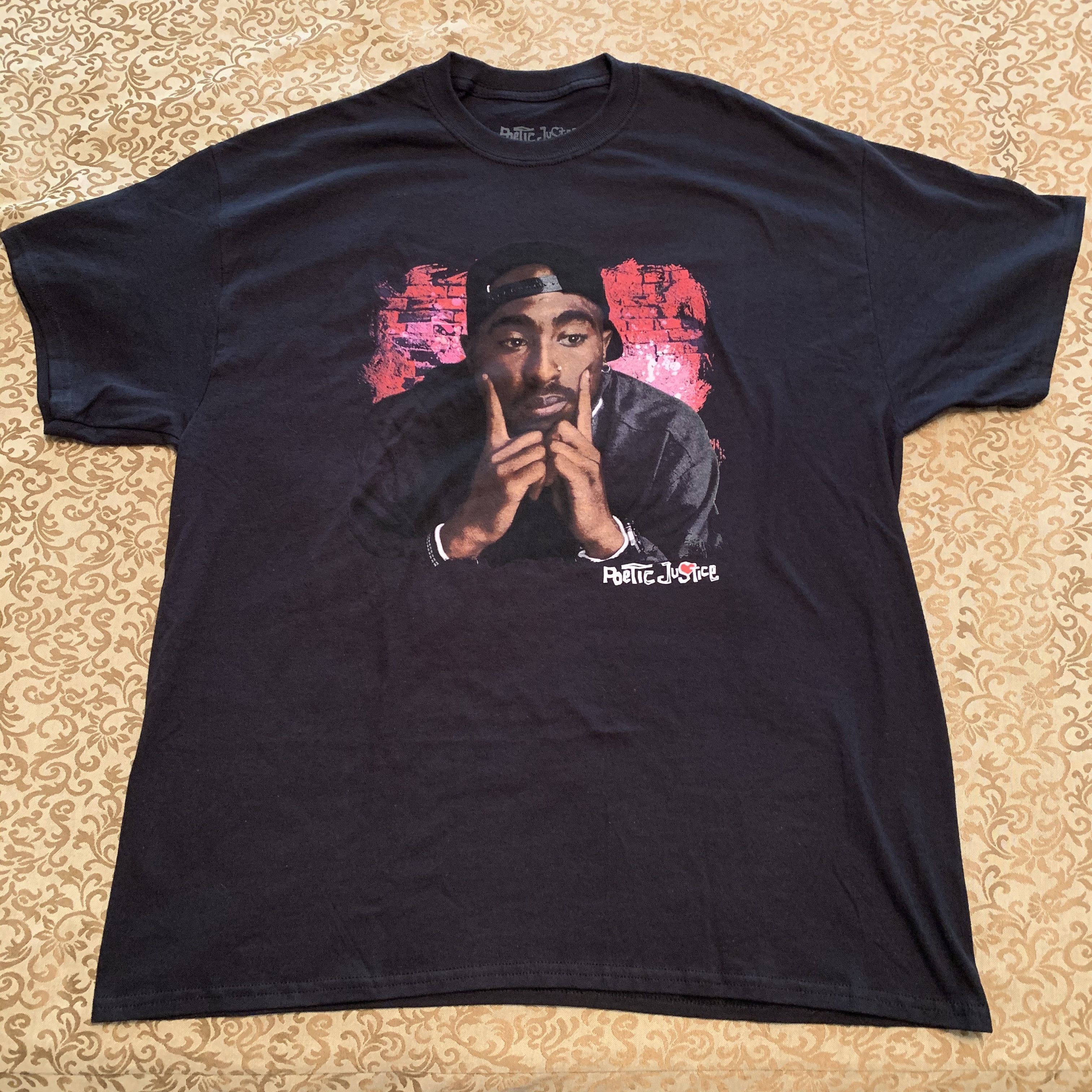 Rap Tees Deadstock 2pac Poetic Justice Tee Hoodie, Sweatshirt | FlexRushtees.com