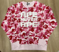 Bape Abc Camo Asnka Crewneck T-Shirts, Hoodie, Sweatshirt | FlexRushtees.com