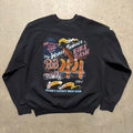 Japanese Brand X Vintage Crazy Vintage 90s Bike Week Graphic Biker Raglan Sweatshi T-Shirts, Hoodie, Sweatshirt
