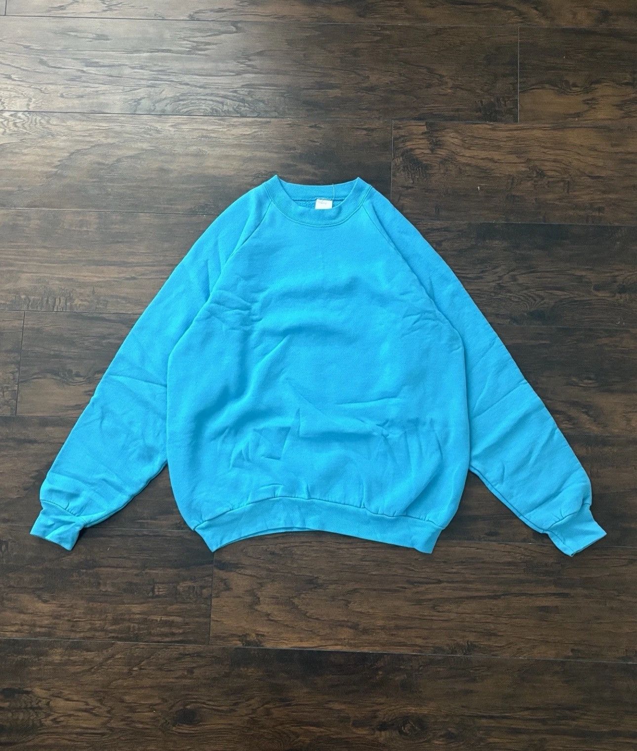 Vintage Fruit Of The Loom Crewneck Sweatshirt L Blank