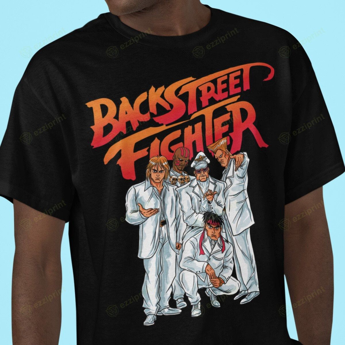 The Unbranded Brand Backstreet Fighter Street Fighter T Shirt