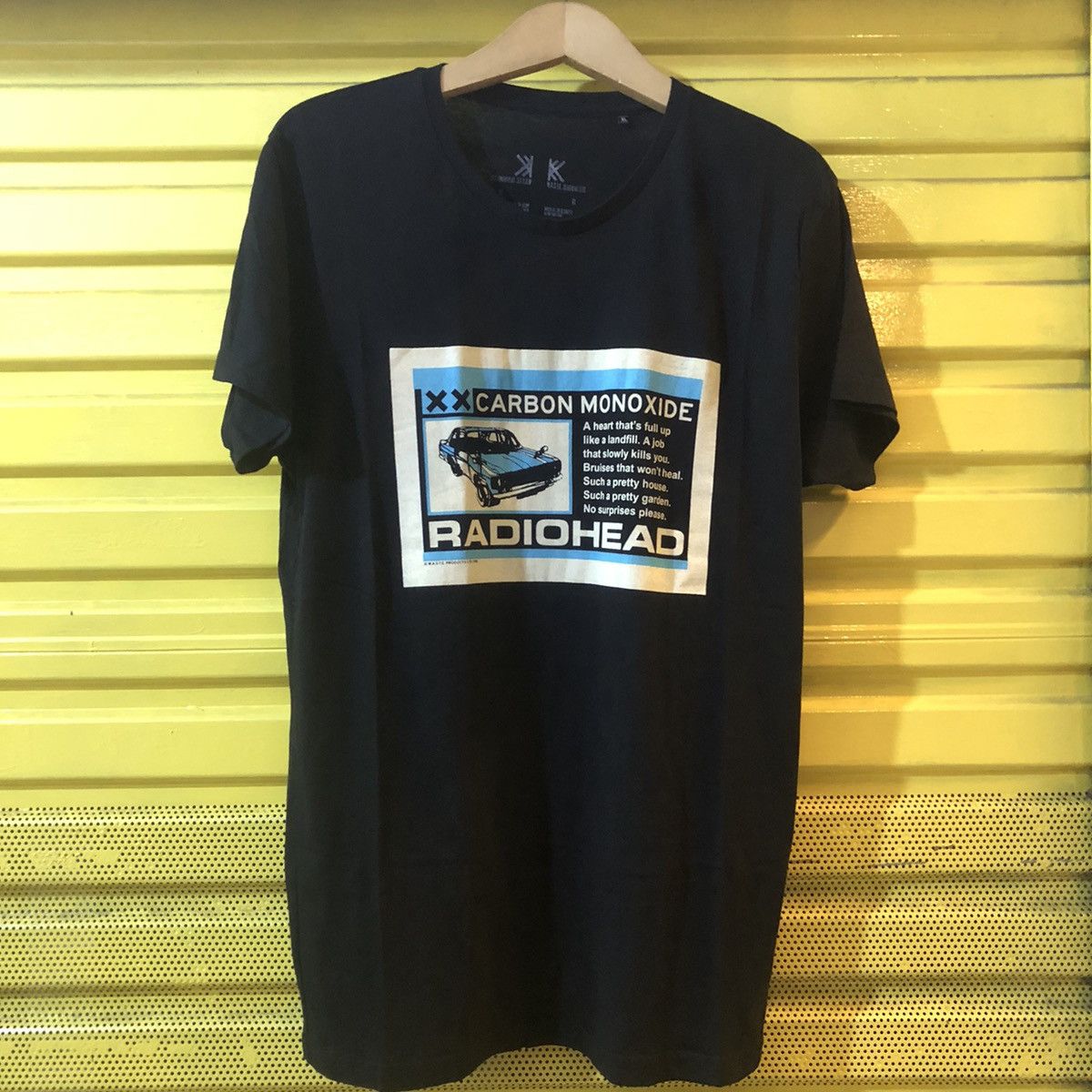 Band Tees Radiohead Carbon Monoxide Band Tee Hoodie, Sweatshirt | FlexRushtees.com