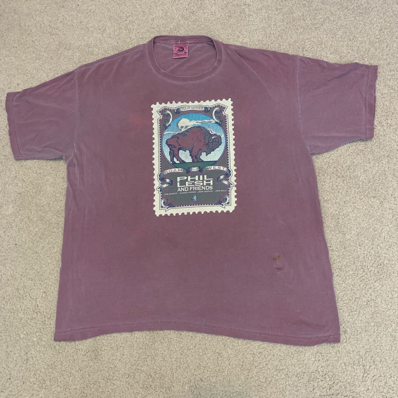 Grateful Dead X Vintage Vintage Phil Lesh And Friends Roam The West 2001 Tour Shirt Hoodie, Sweatshirt | FlexRushtees.com