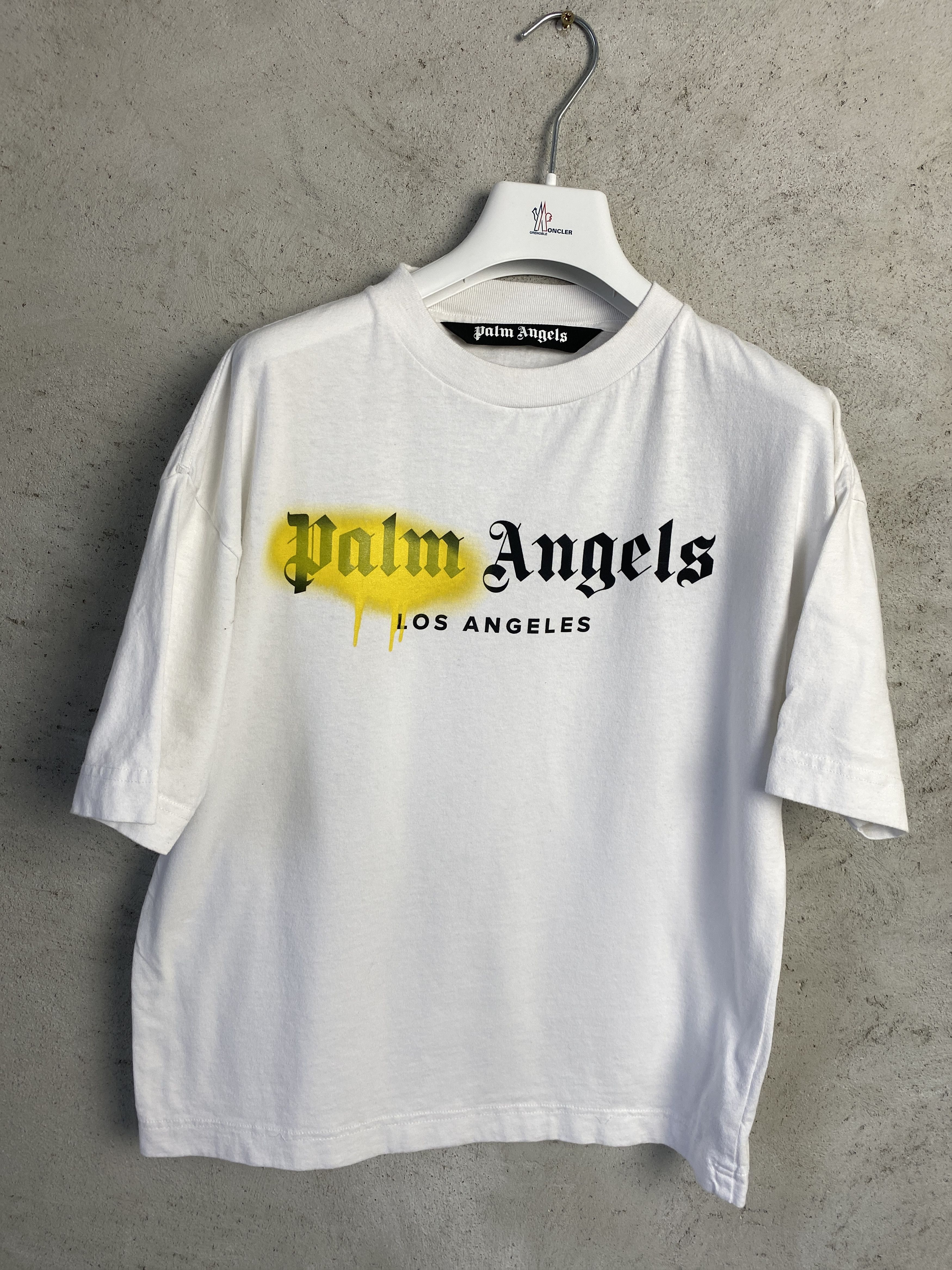 Angels Palm Angels Spray Paint Printed T Shirt Tee Hoodie, Sweatshirt | FlexRushtees.com