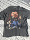 Band Tees Sepultura Vintage Shirt Sold Hoodie, Sweatshirt | FlexRushtees.com