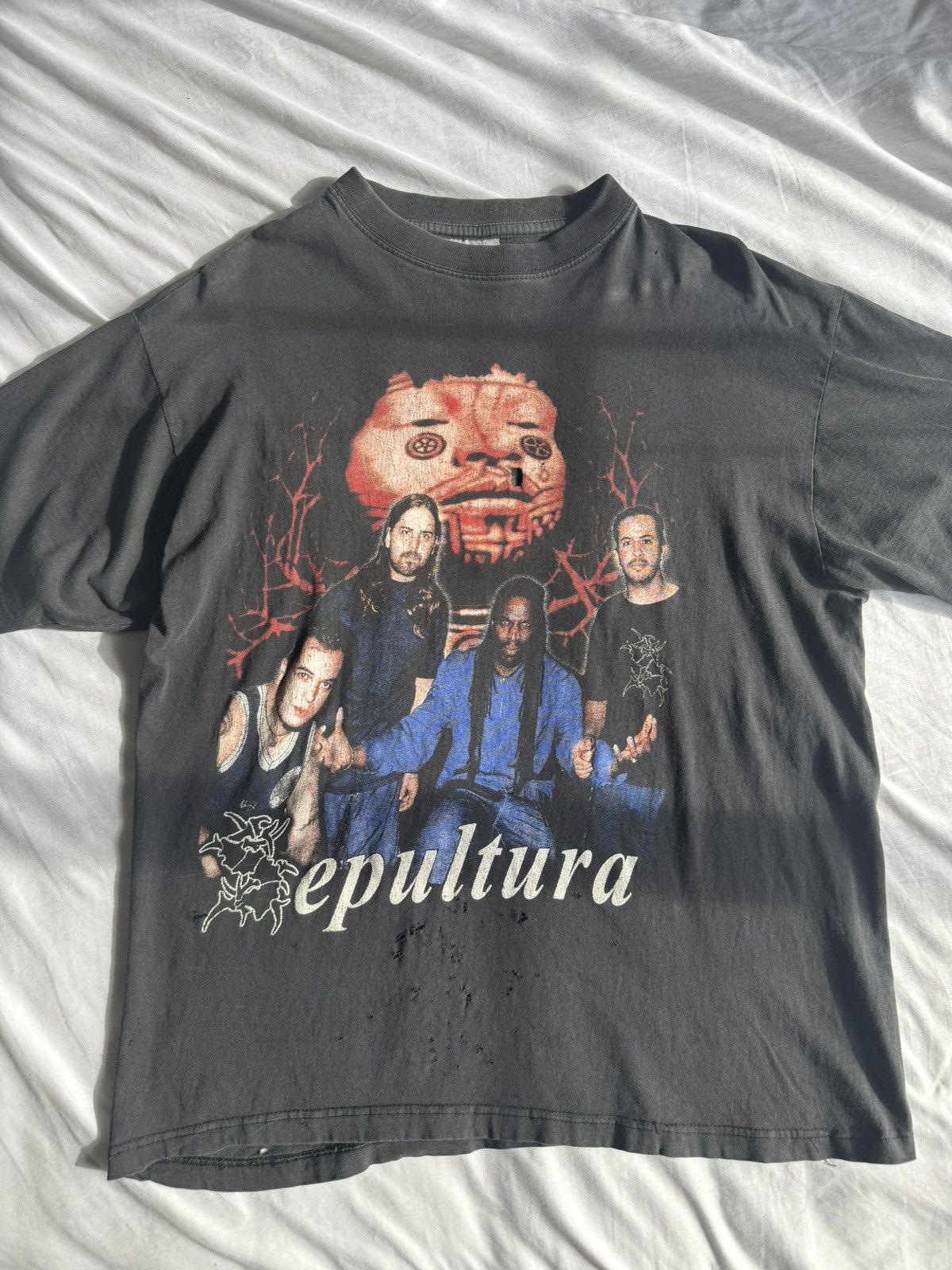 Band Tees Sepultura Vintage Shirt Sold Hoodie, Sweatshirt | FlexRushtees.com