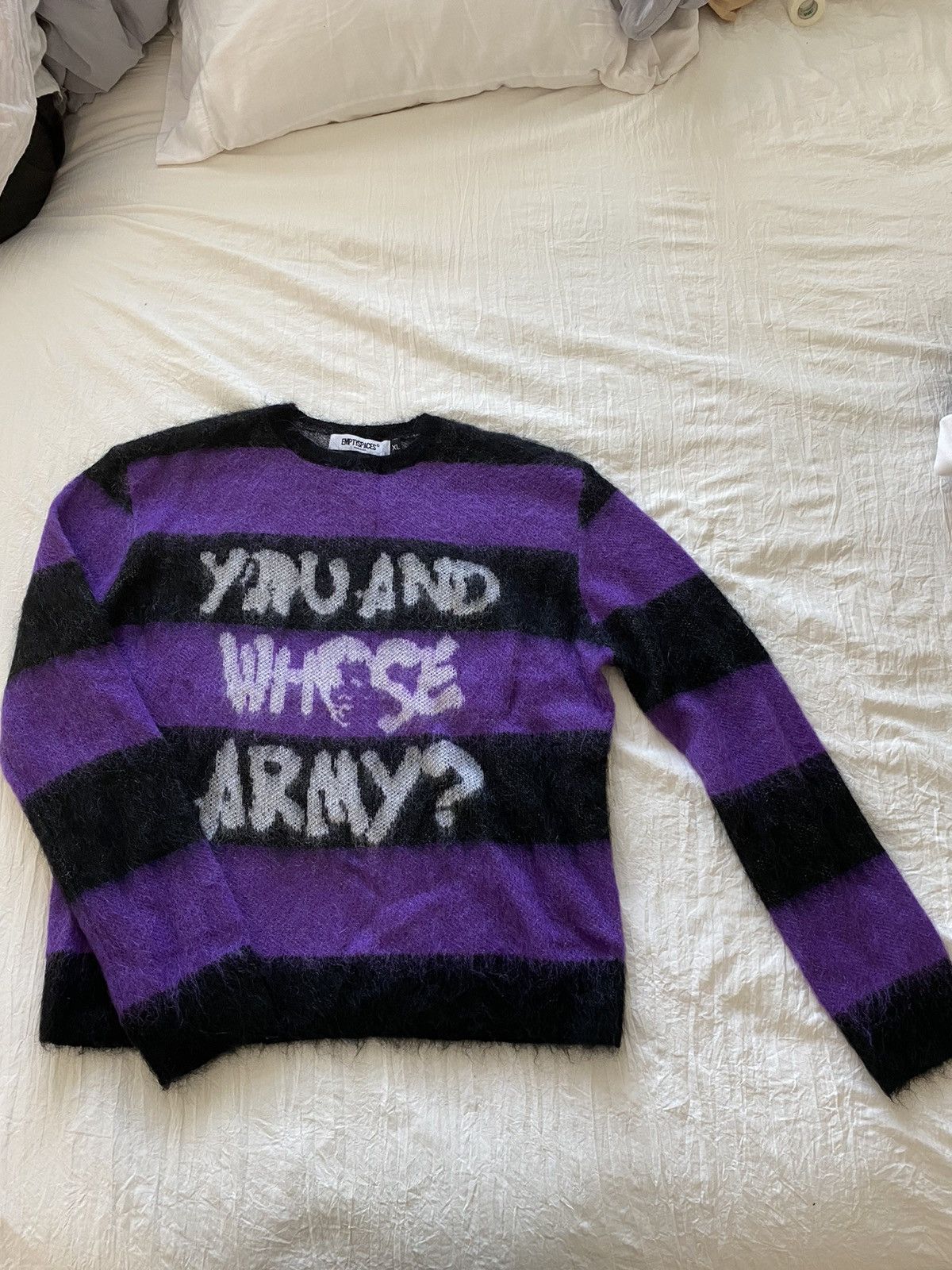 Vintage Empty Spaces Radiohead You And Who S Army Mohair Sweater T-Shirts, Hoodie, Sweatshirt | FlexRushtees.com