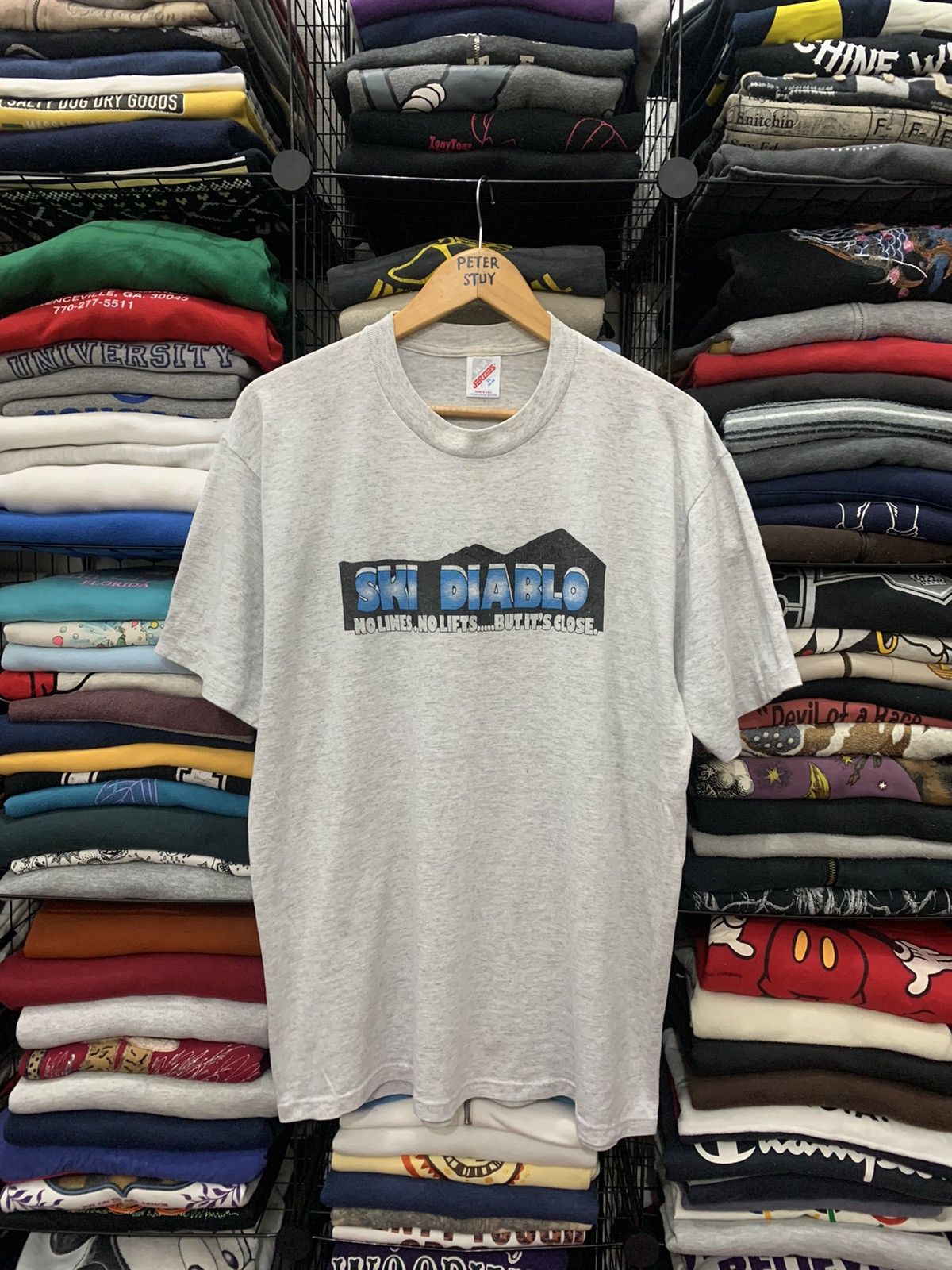 Vintage 90 S Ski Diablo Tee